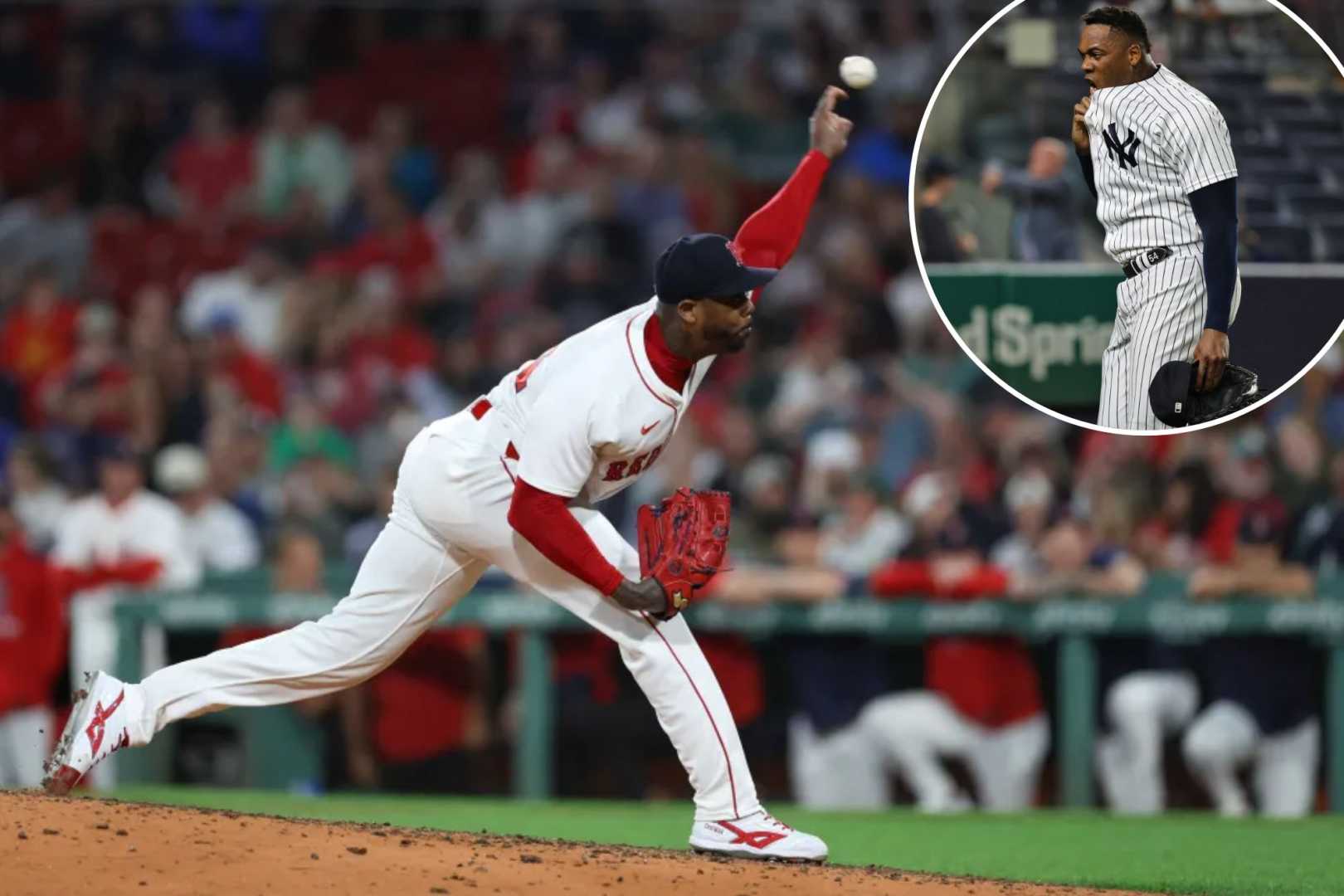 Aroldis Chapman Yankees Red Sox Rivalry