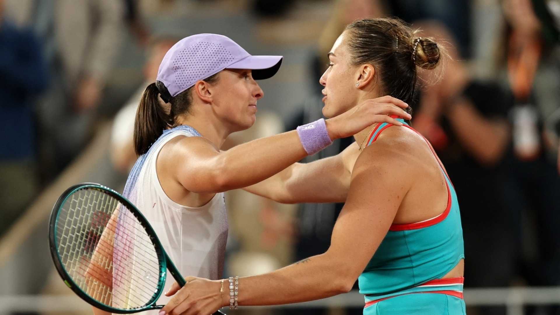 Aryna Sabalenka Iga Swiatek Roland Garros