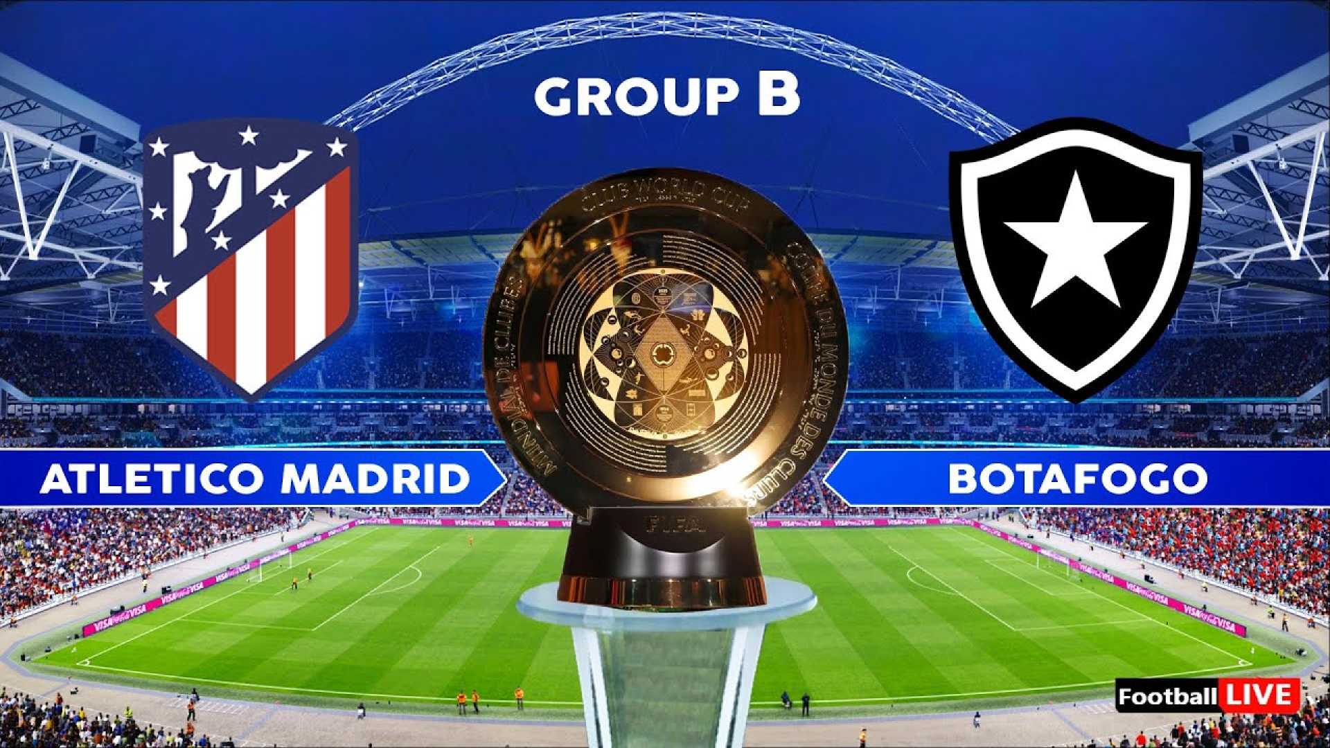 Atlético Madrid Botafogo Match