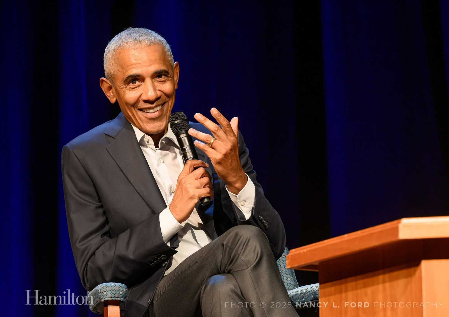 Barack Obama Speaking At Hamilton College