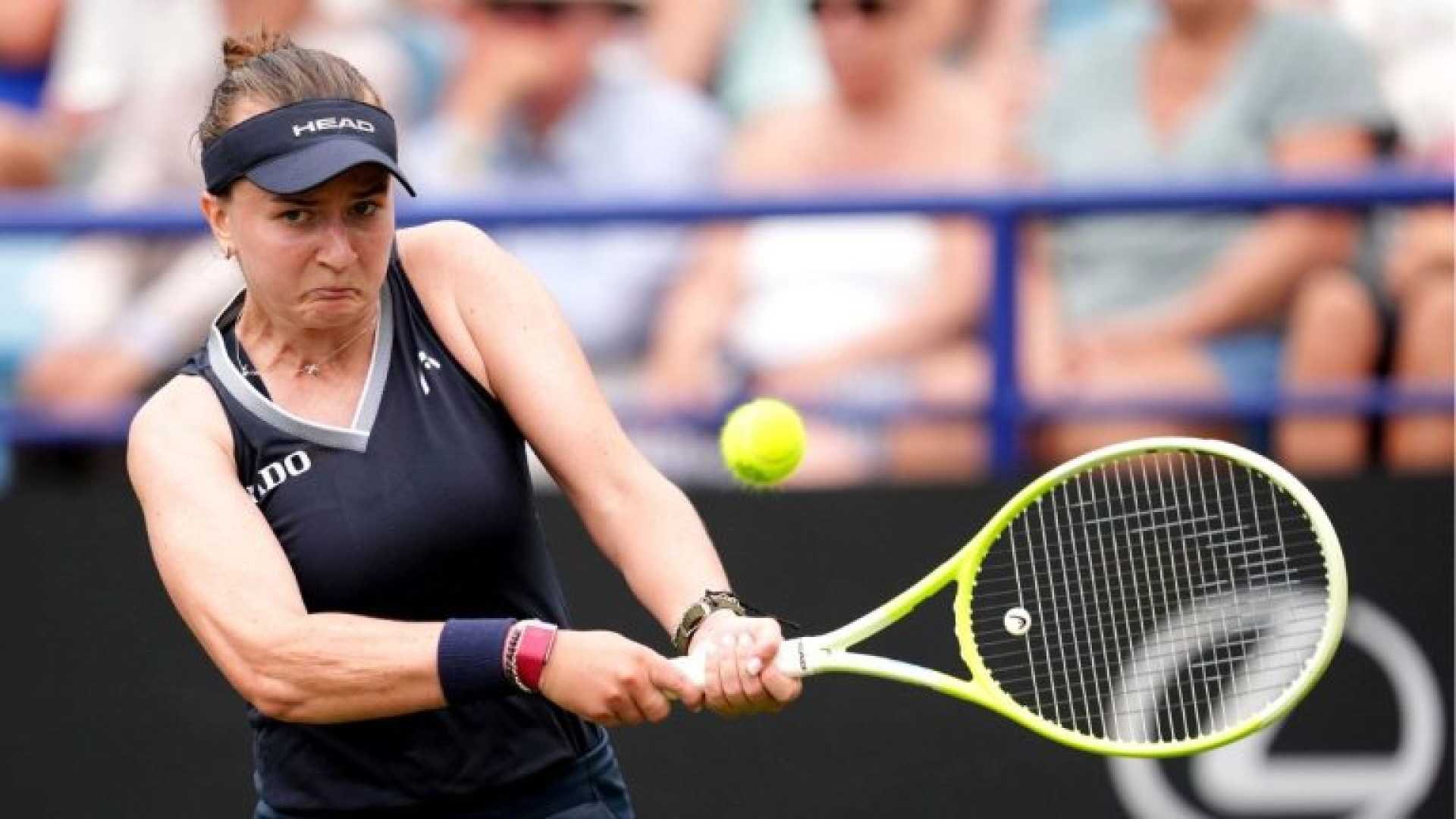 Barbora Krejcikova Tennis Injury Eastbourne