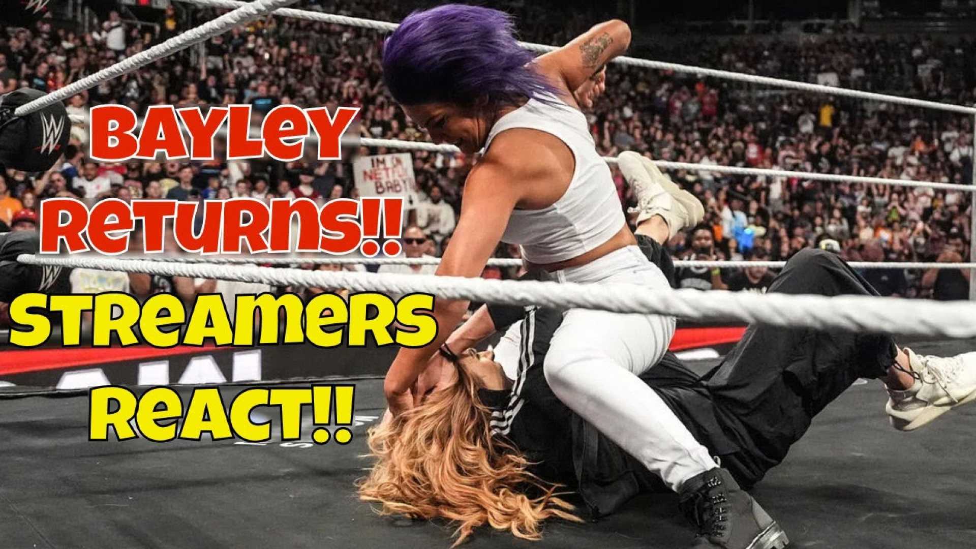Bayley Wrestling Return Wwe Raw