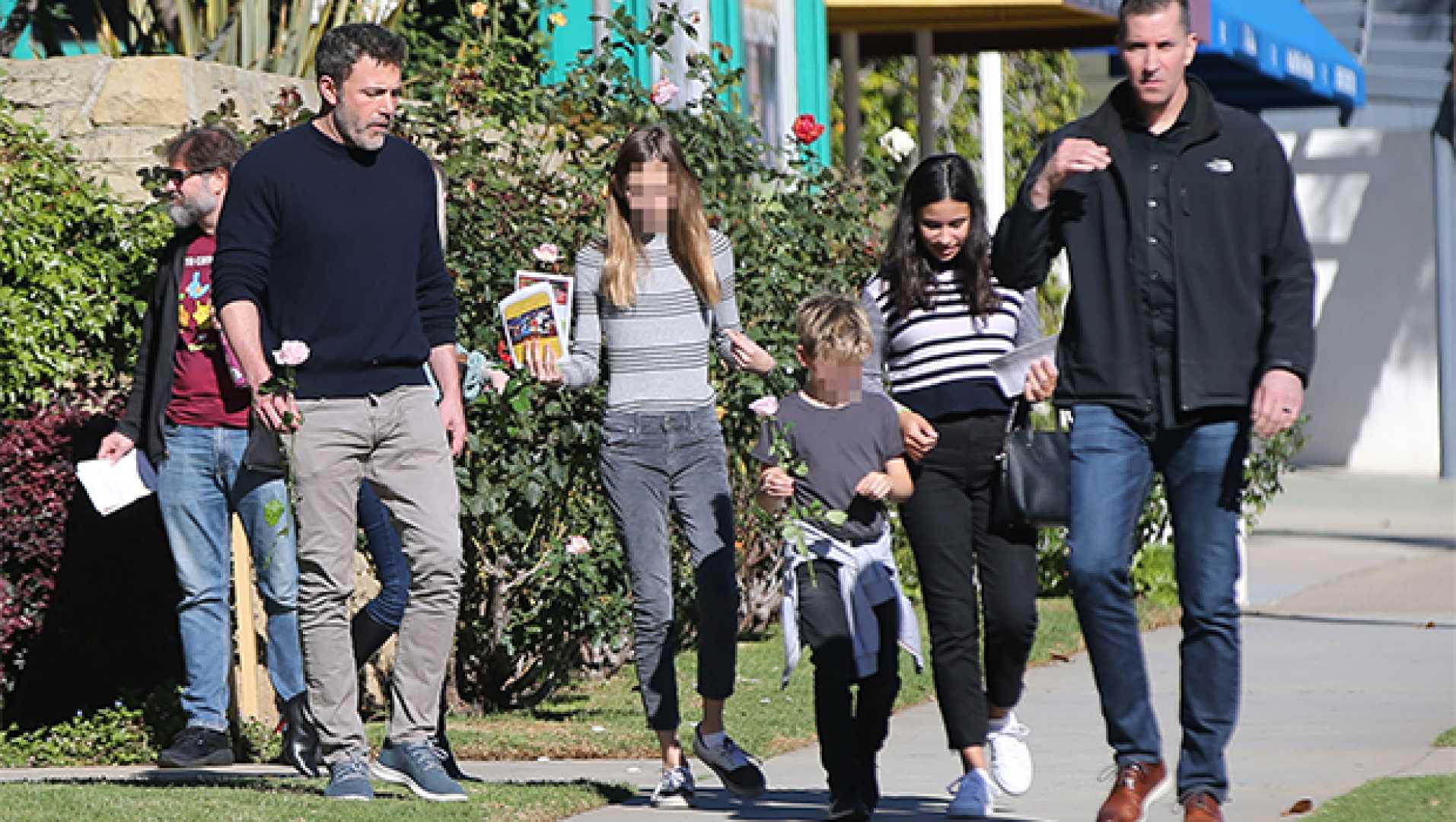 Ben Affleck Jennifer Garner Family Outing