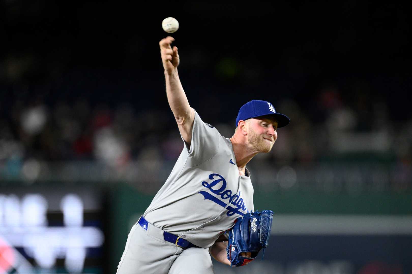 Ben Casparius Dodgers Relief Pitcher