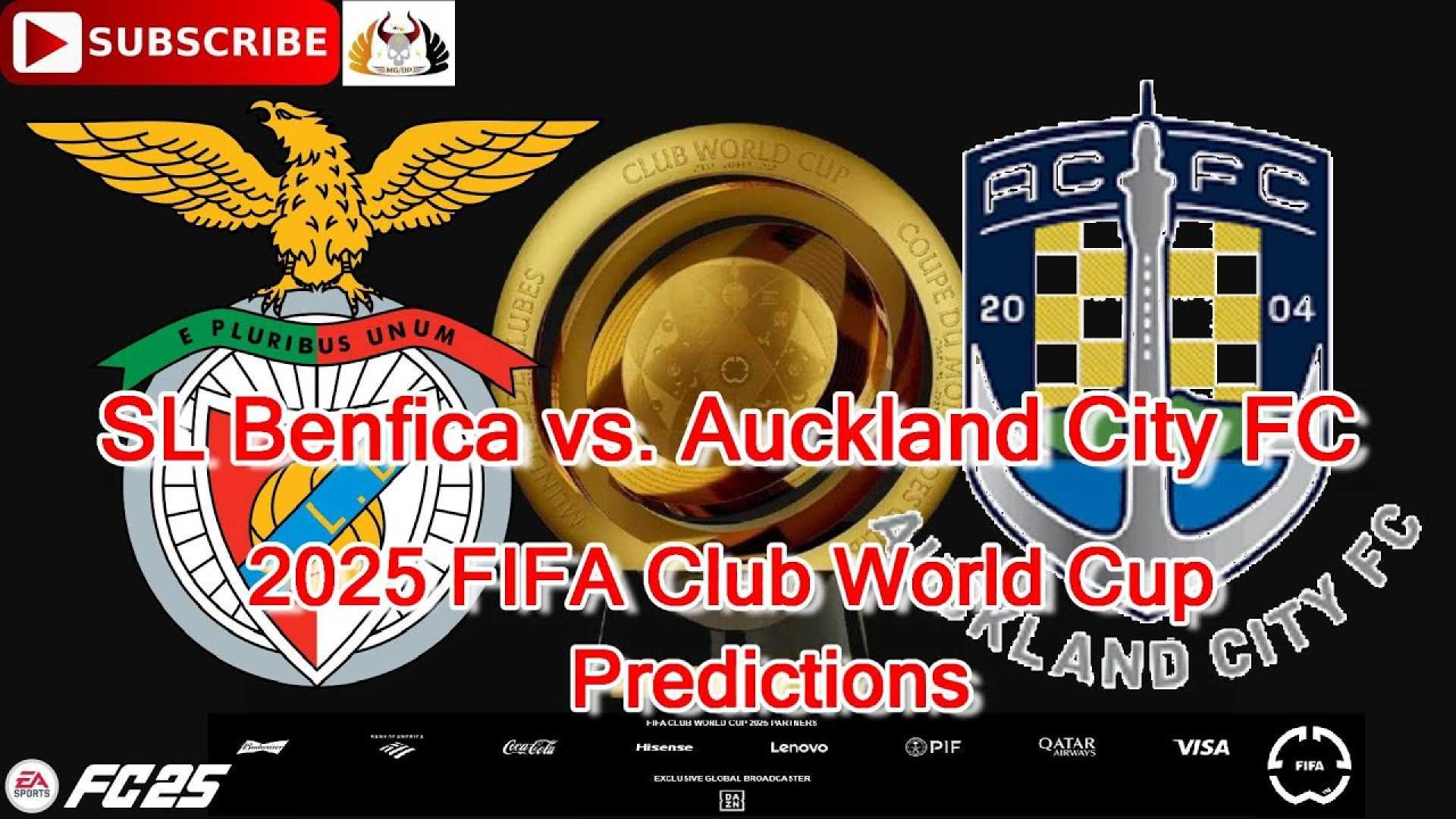 Benfica Vs Auckland City Club World Cup