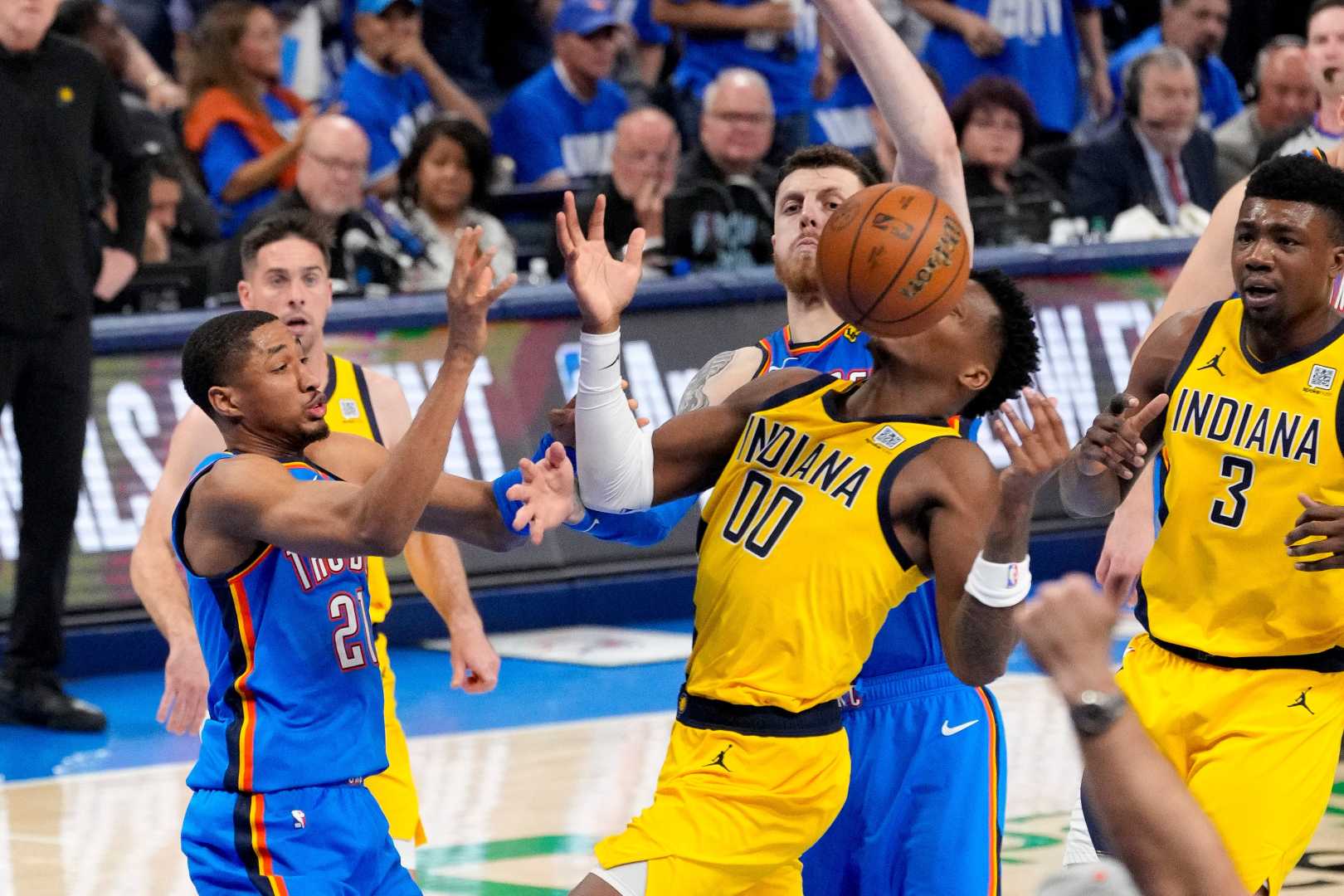 Bennedict Mathurin Indiana Pacers Vs Oklahoma City Thunder