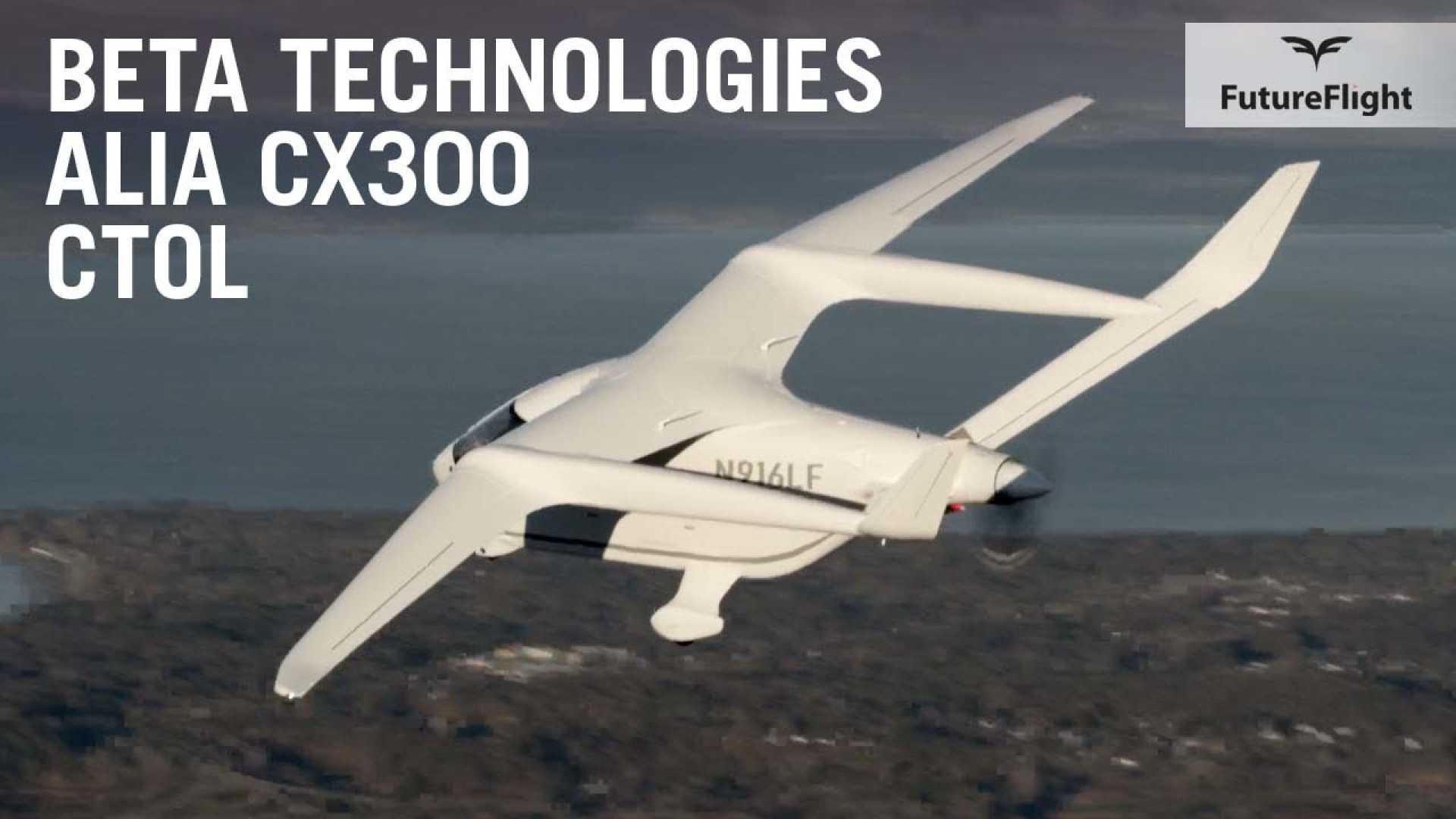 Beta Technologies Alia Cx300 Electric Aircraft