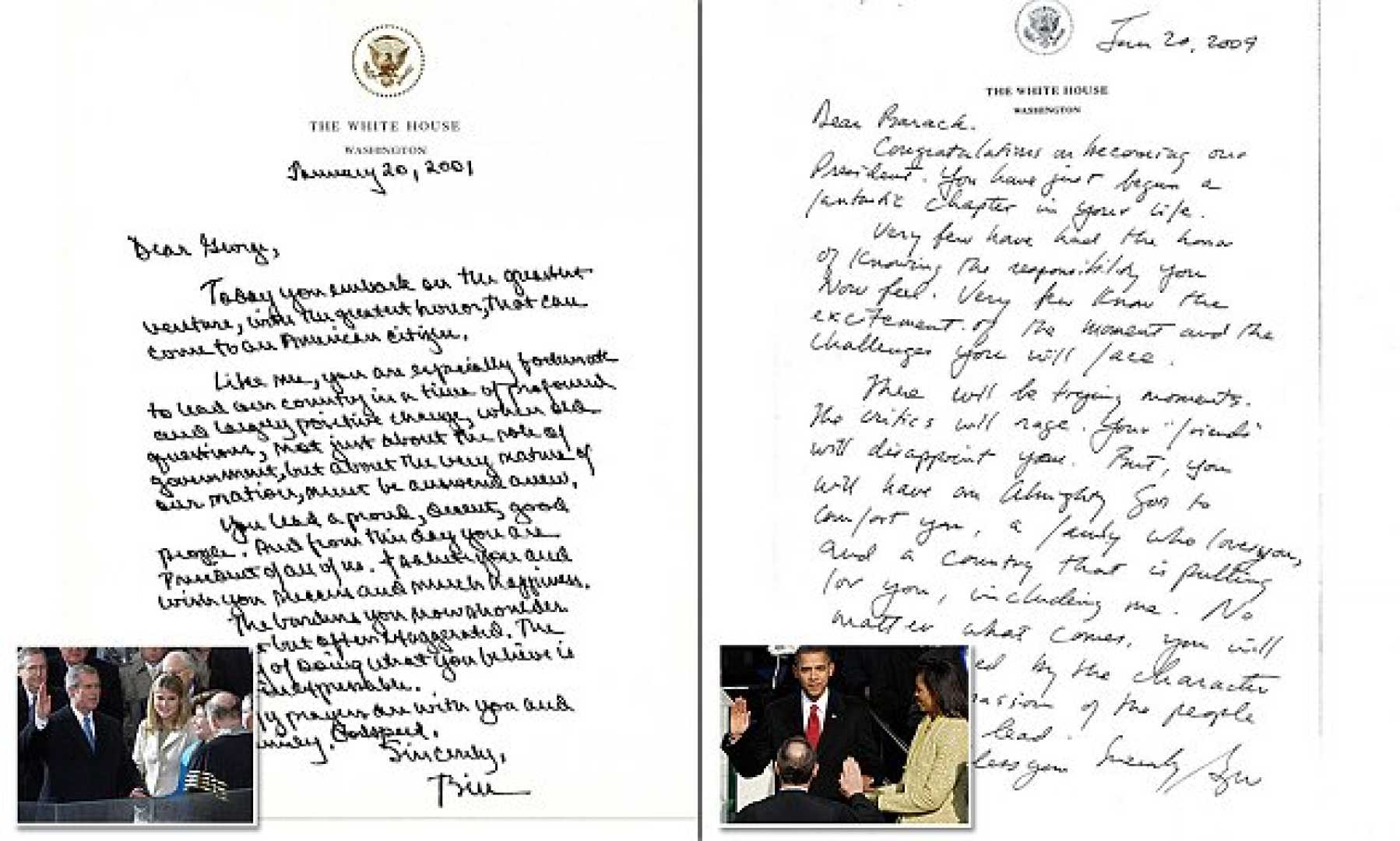 Bill Clinton Handwritten Letter Encouragement