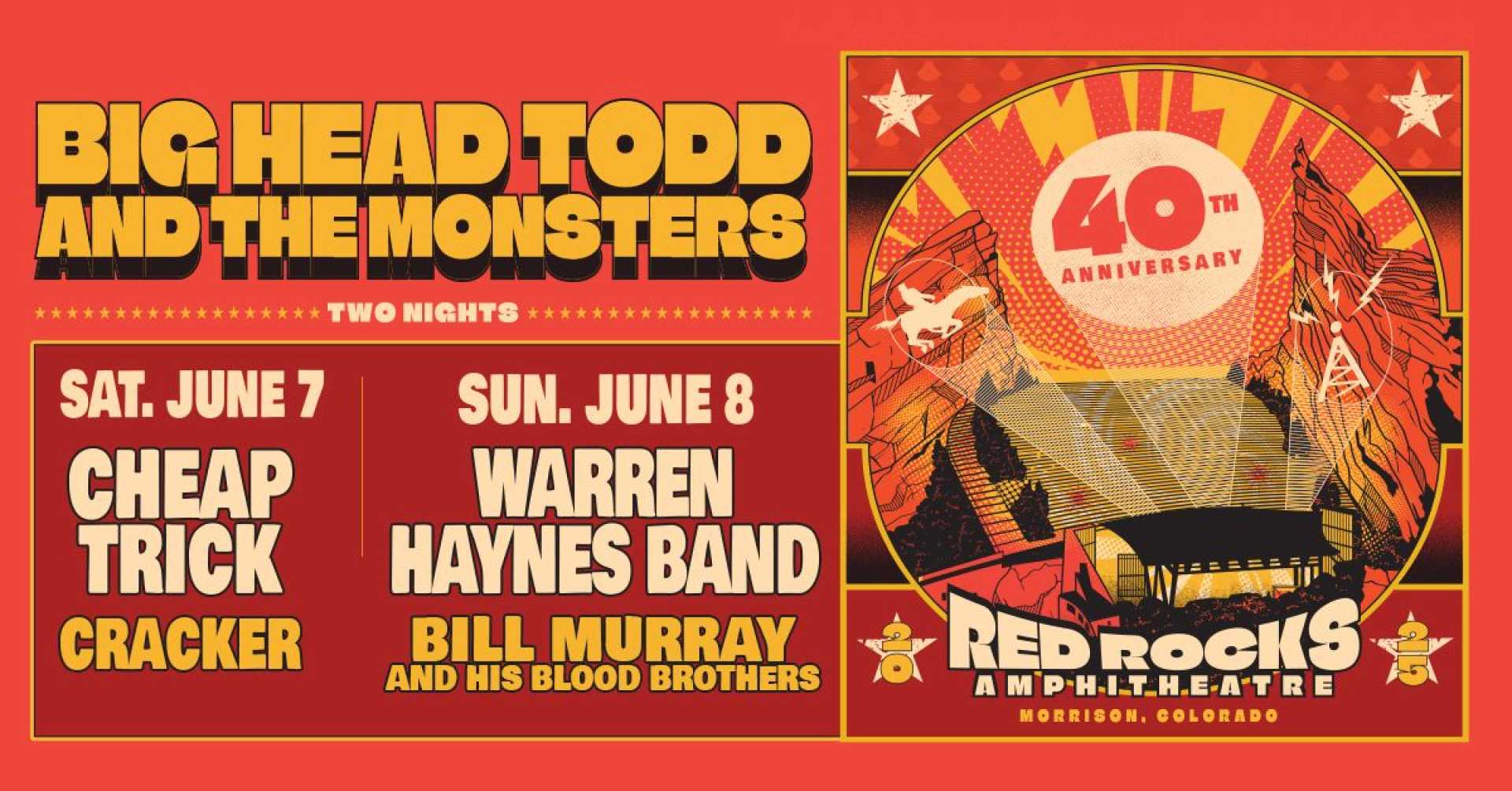 Bill Murray Concert Red Rocks