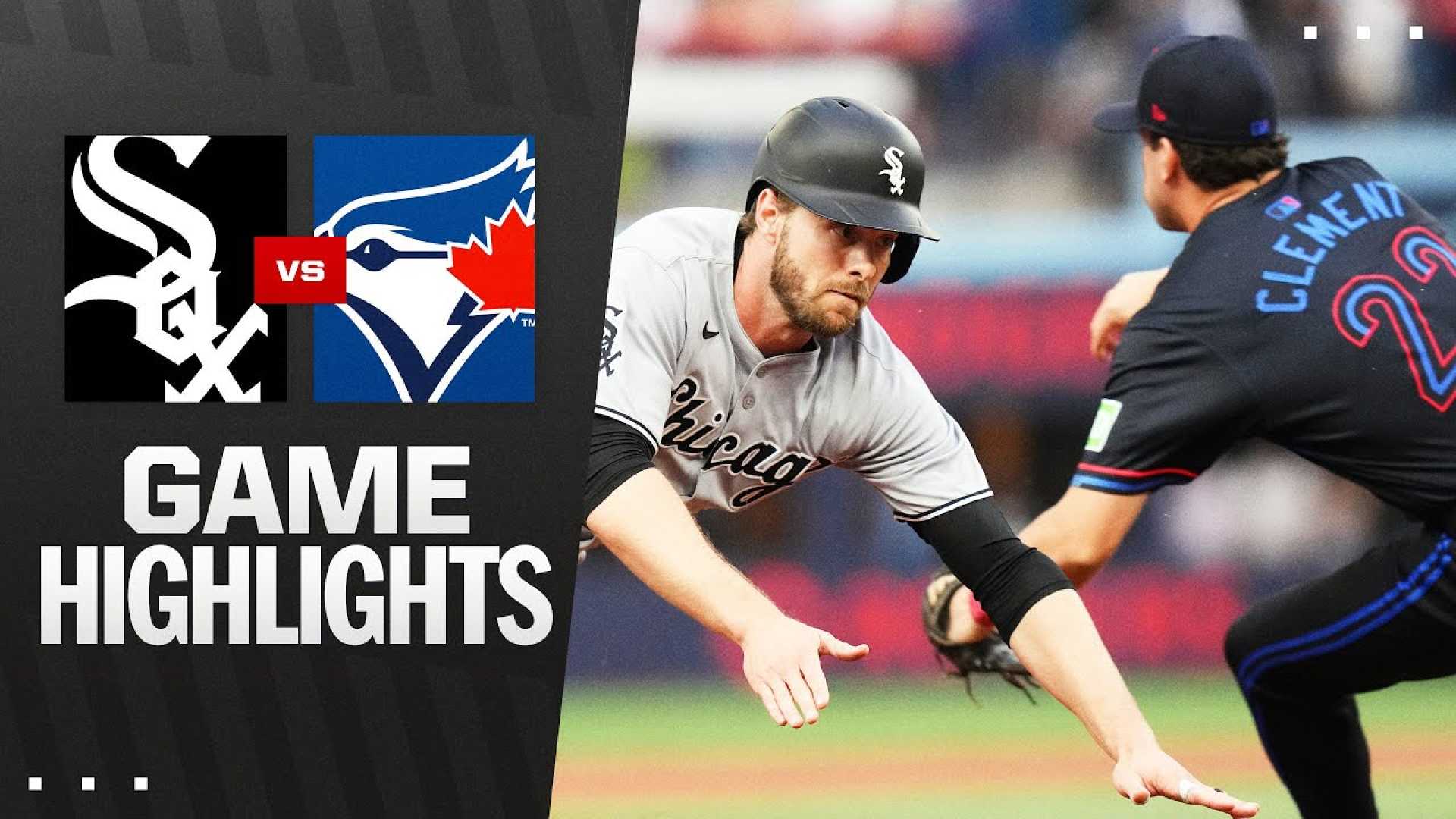 Blue Jays White Sox Baseball Game