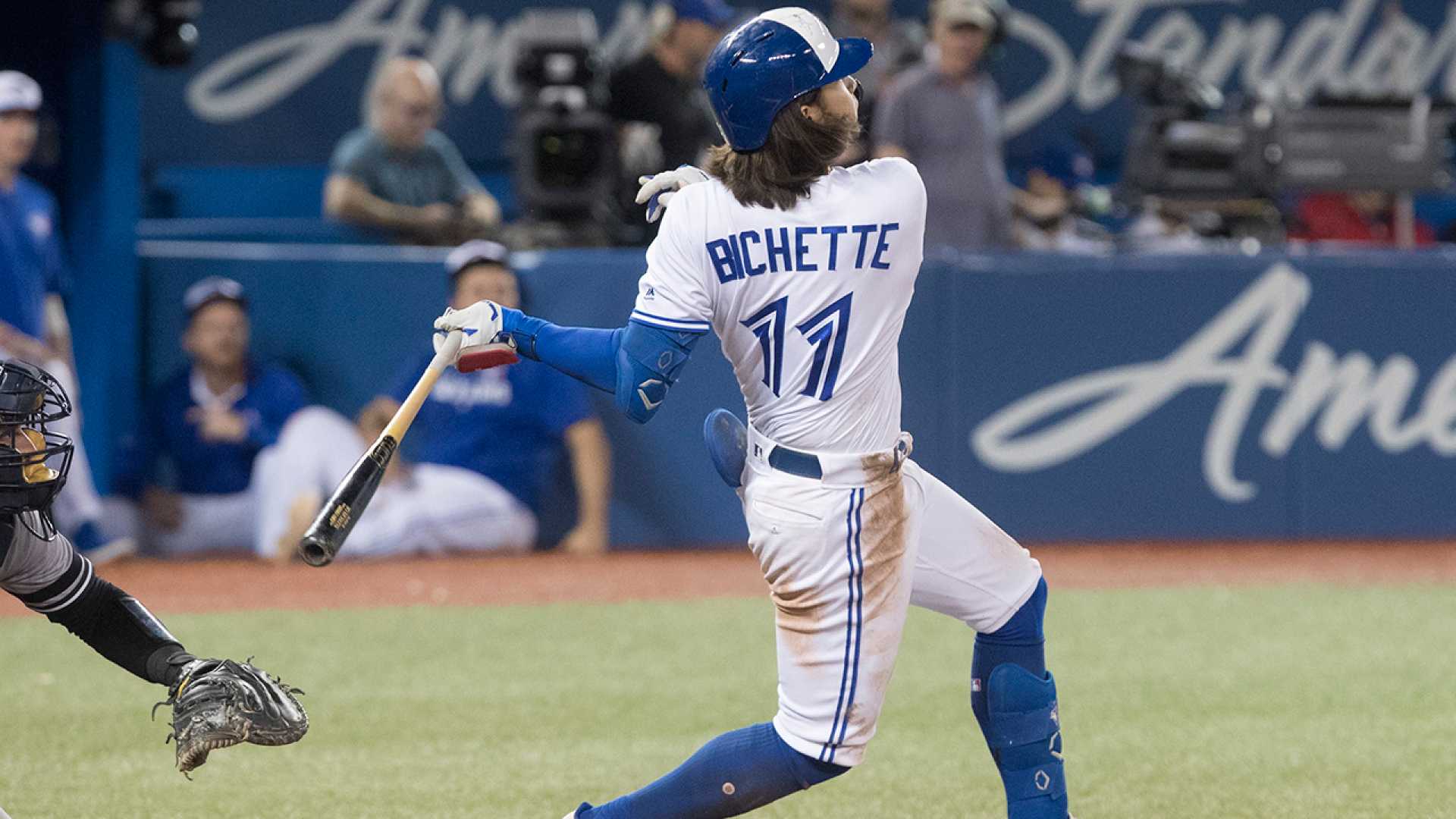 Bo Bichette Hitting Home Run