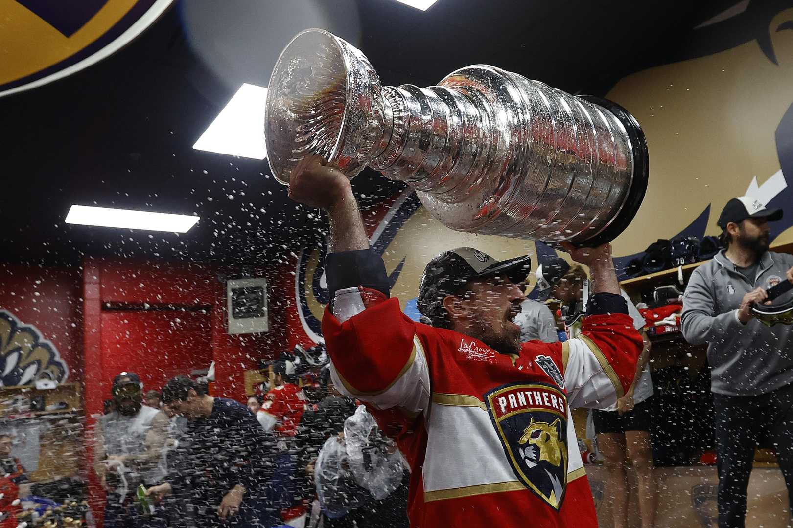 Brad Marchand Stanley Cup Celebration