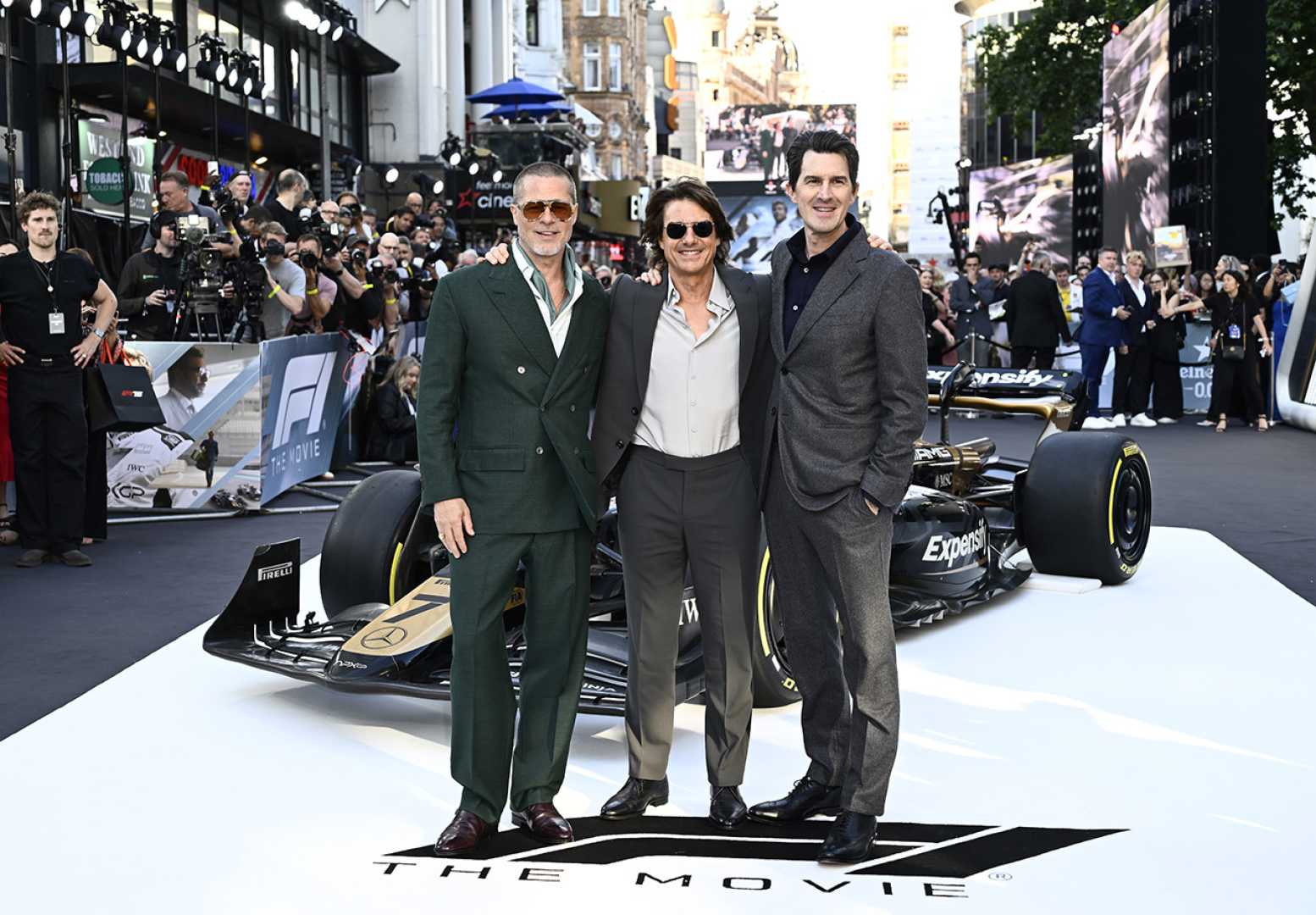 Brad Pitt F1 Movie Premiere London