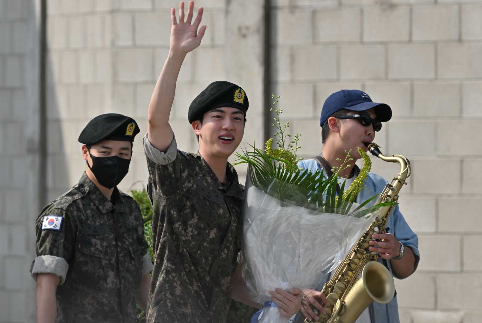 Bts Members Military Discharge Celebration