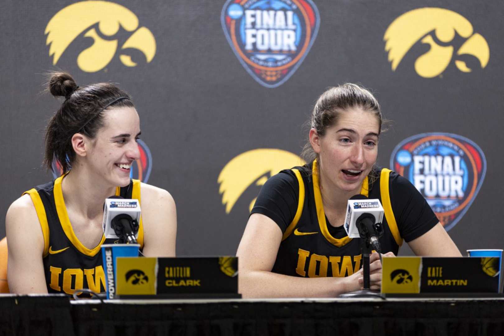 Caitlin Clark And Kate Martin Wnba Game