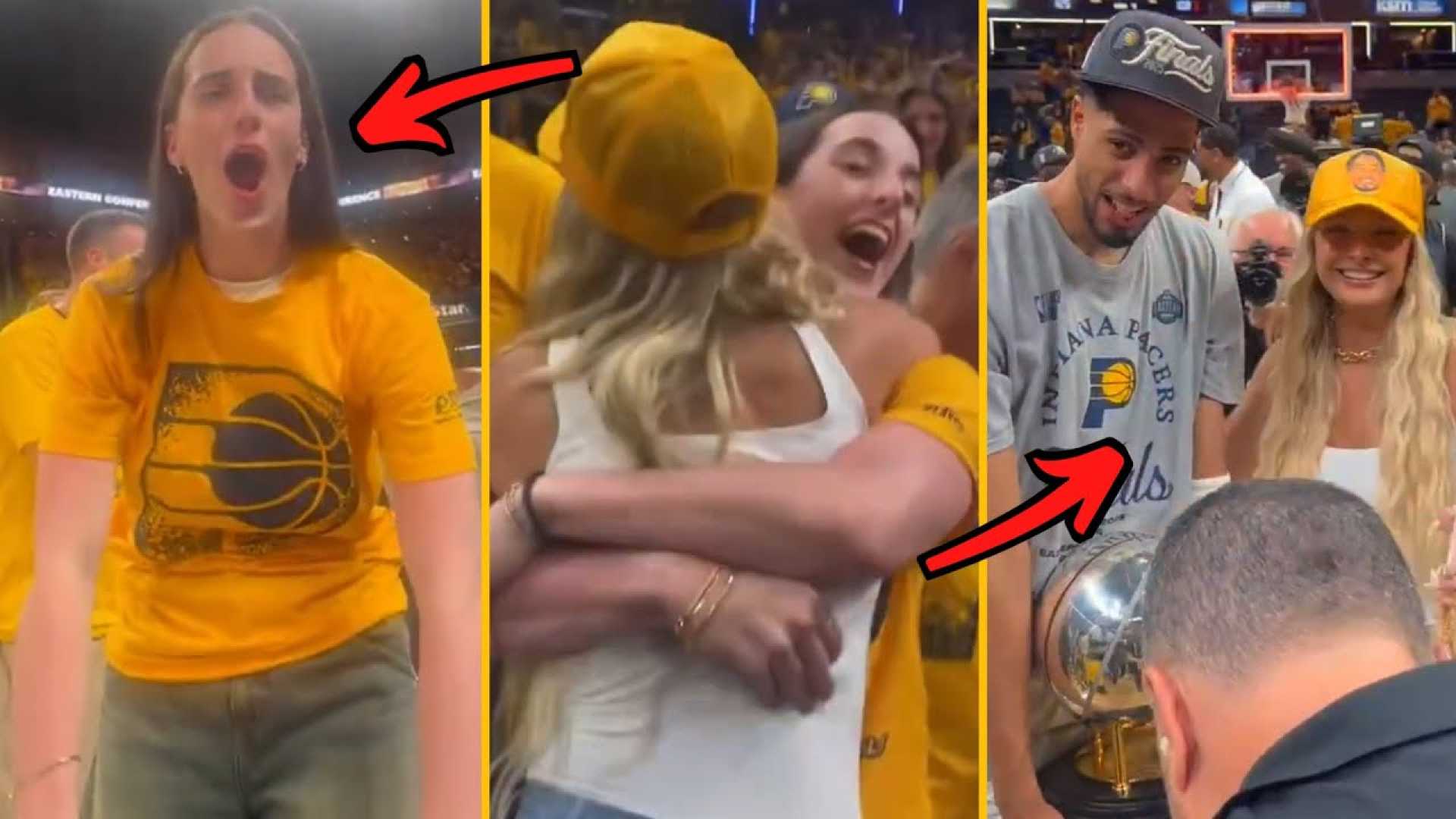 Caitlin Clark Nba Finals Reaction
