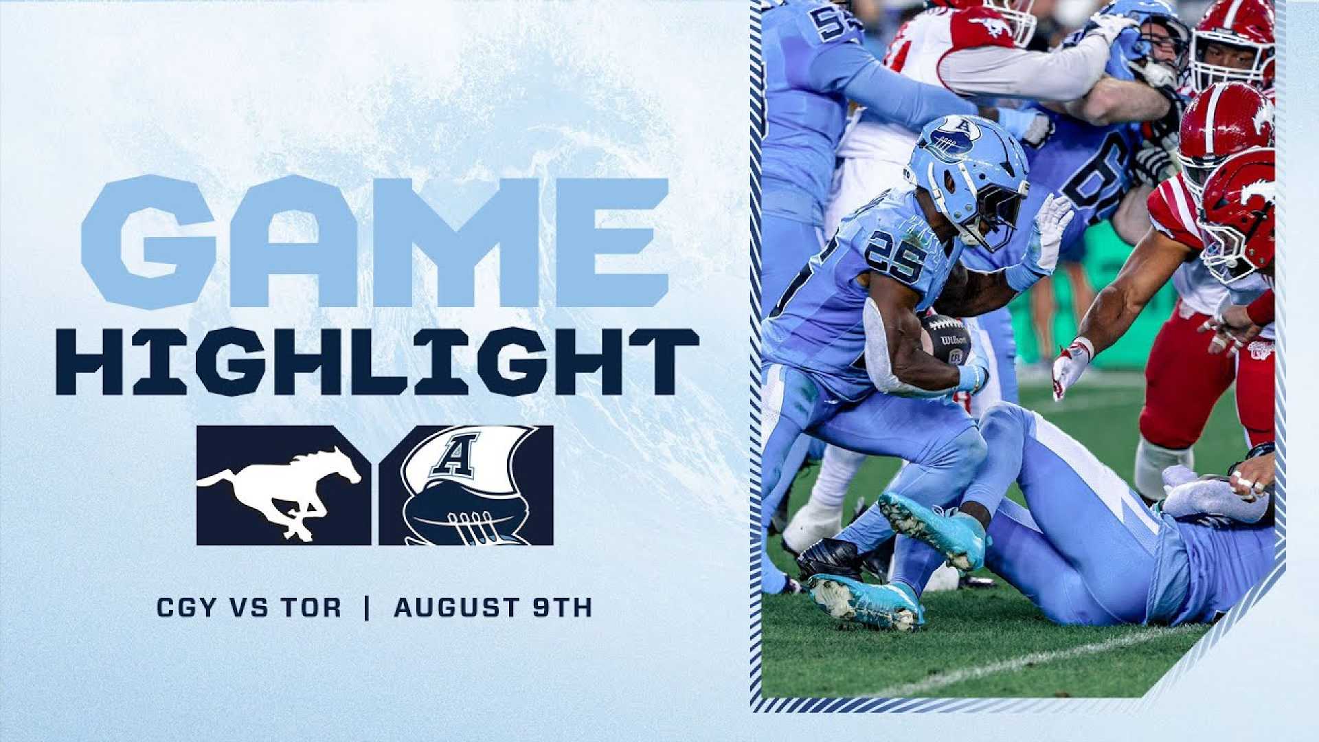 Calgary Stampeders Toronto Argonauts Football Game