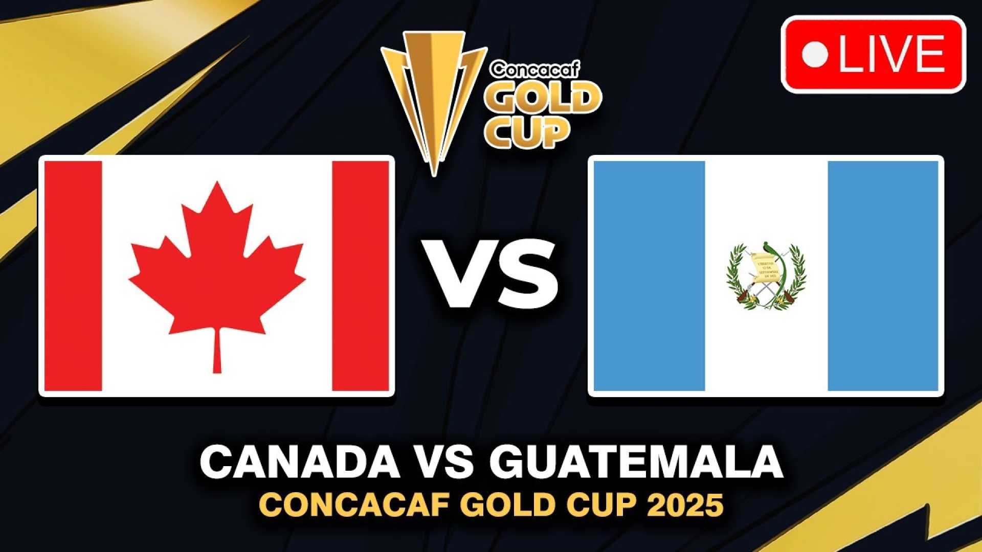 Canada Guatemala Gold Cup 2025