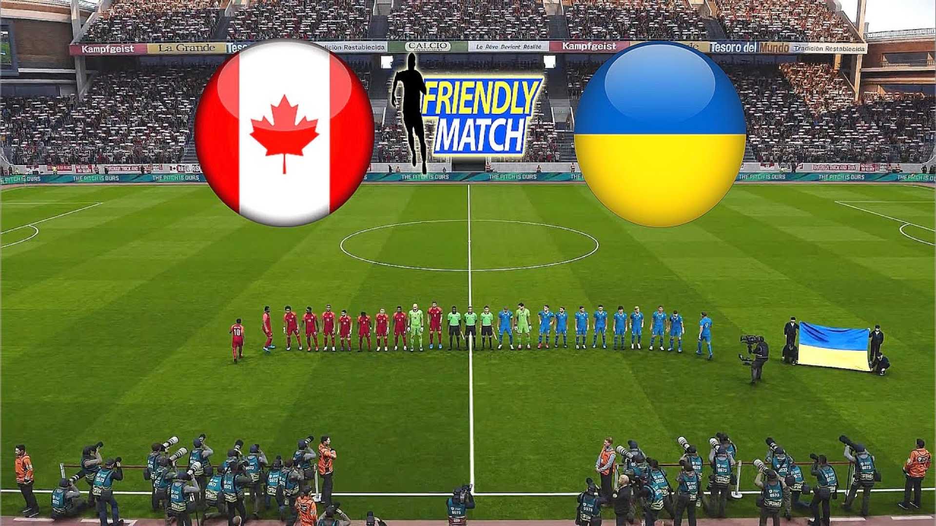 Canada Ukraine Soccer Match 2025