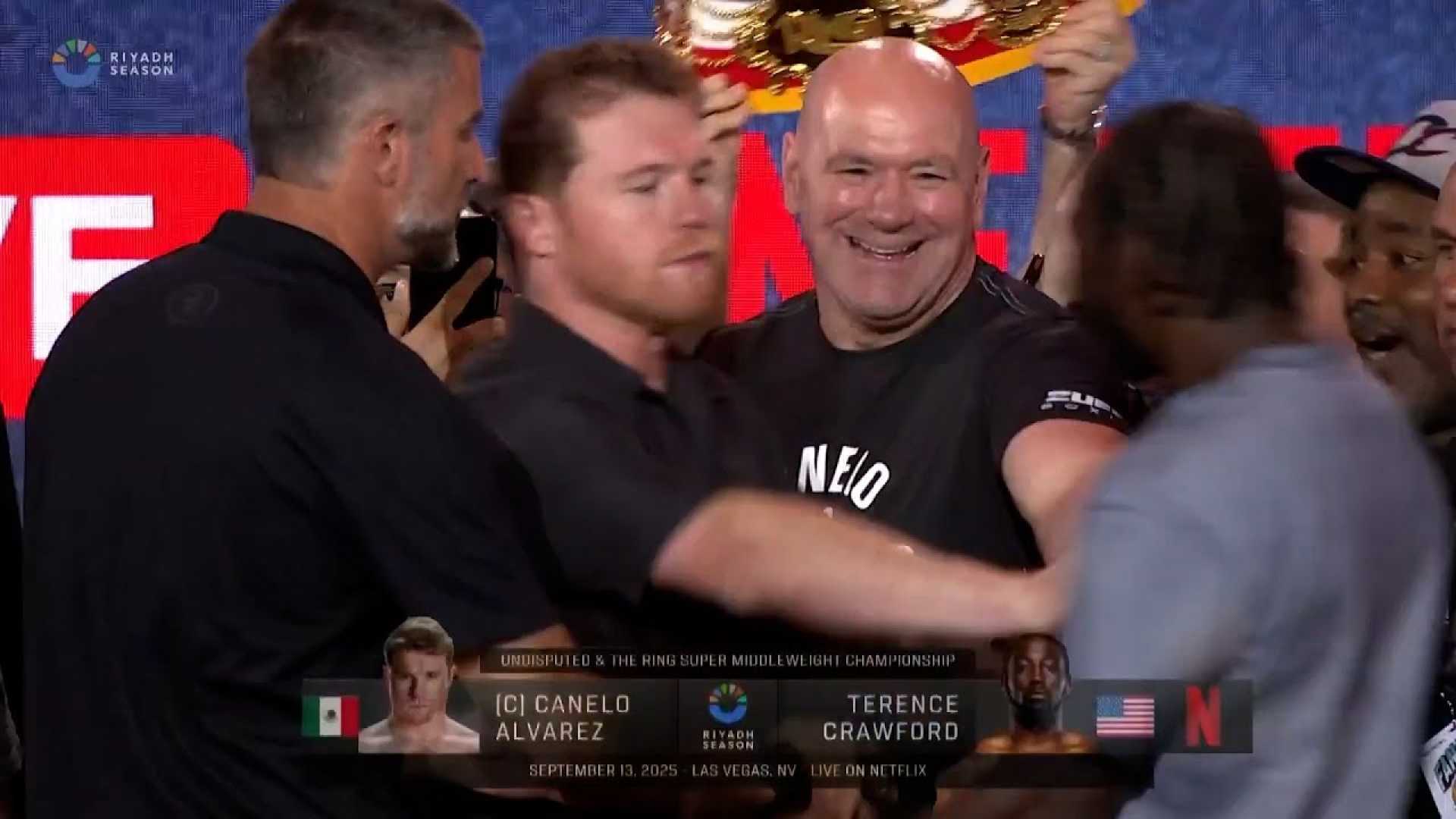 Canelo Alvarez Terence Crawford Boxing Press Conference