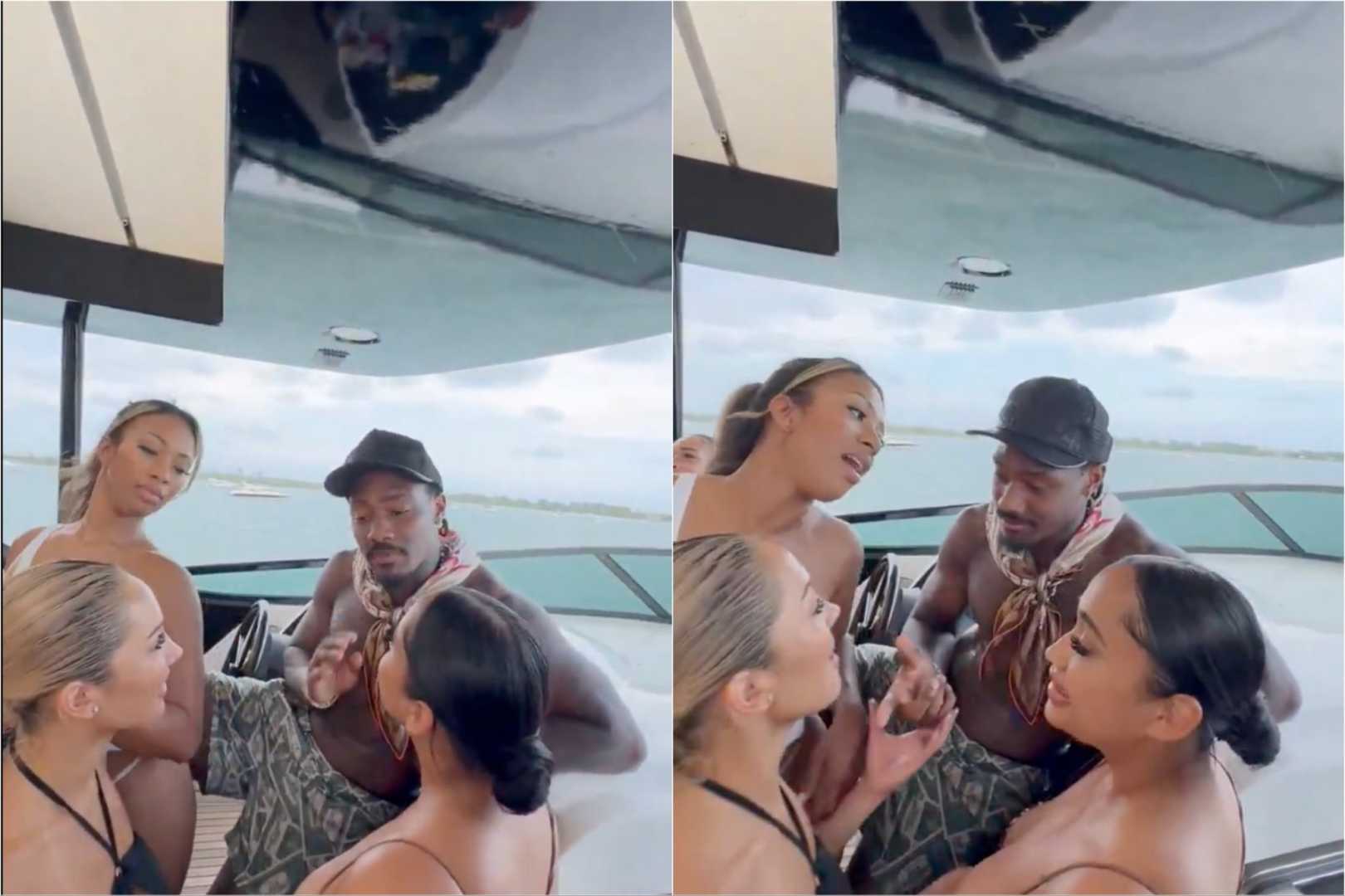 Cardi B And Stefon Diggs Yacht Rumor