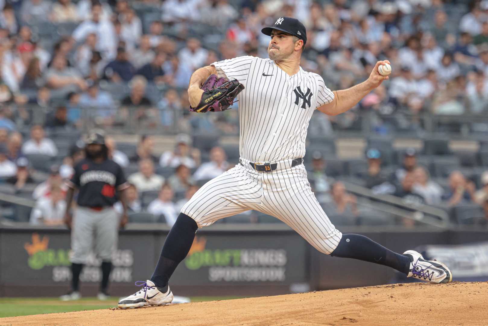 Carlos Rodón Pitching For Yankees