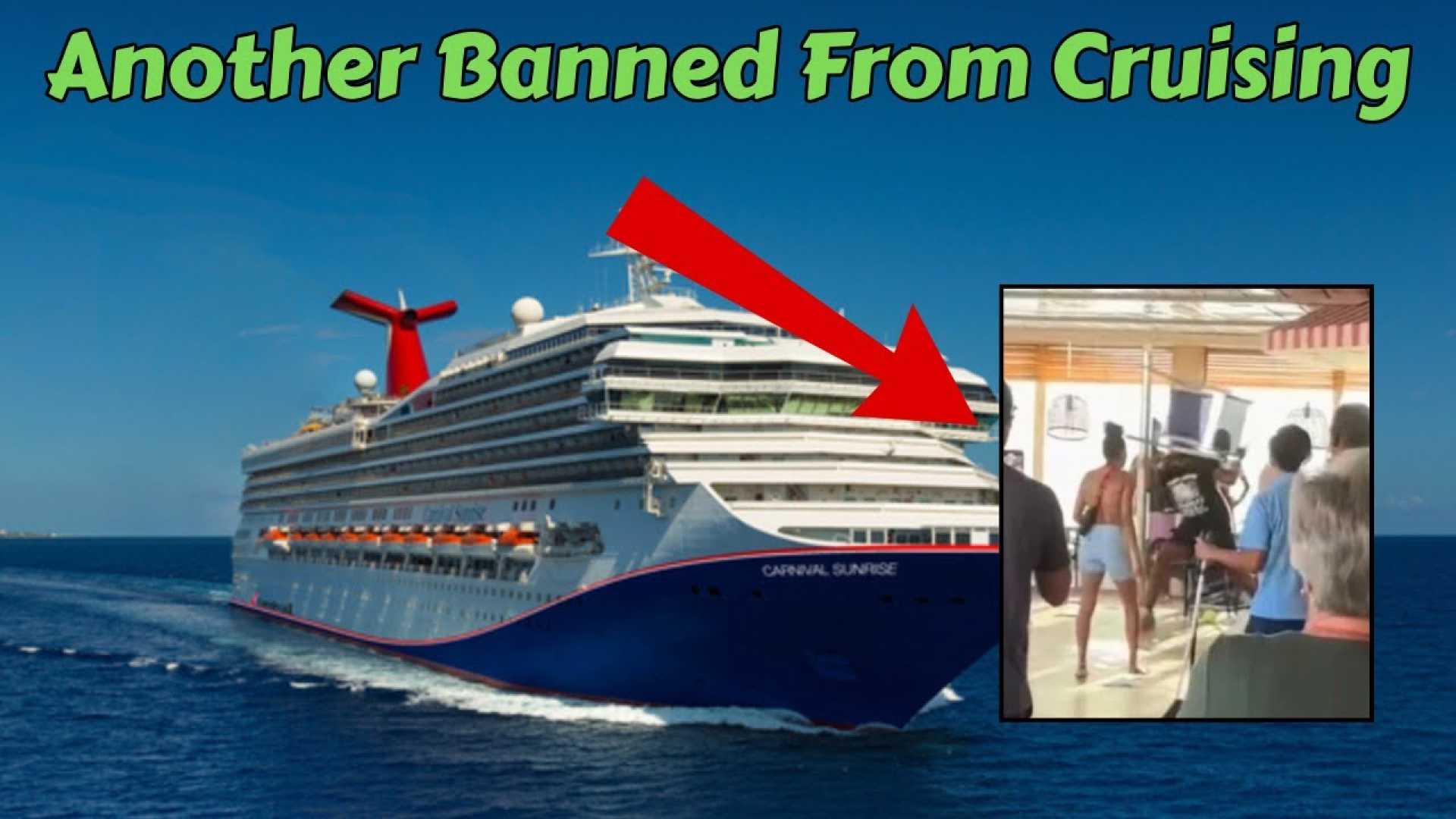 Carnival Sunrise Cruise Ship Fight