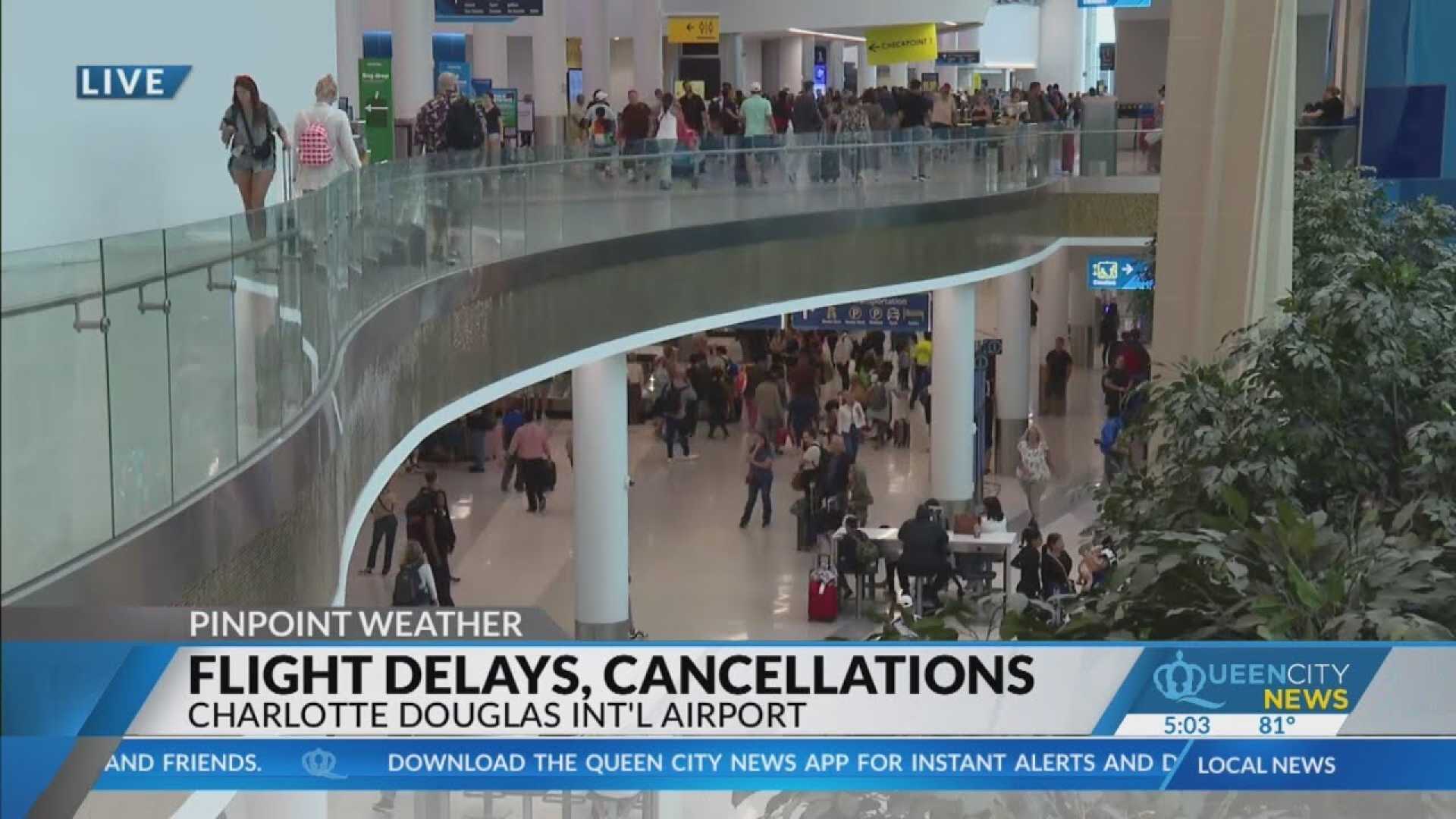 Charlotte Douglas International Airport Cancellations