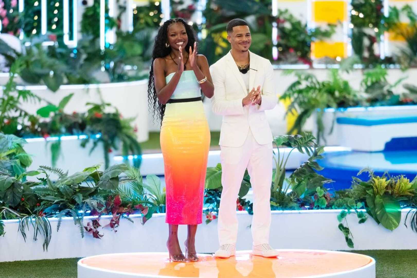 Chelley Bissainthe And Ace Greene Love Island Usa