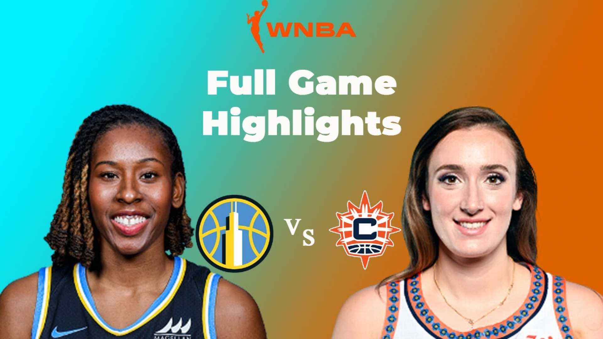 Chicago Sky Vs Connecticut Sun Wnba Game