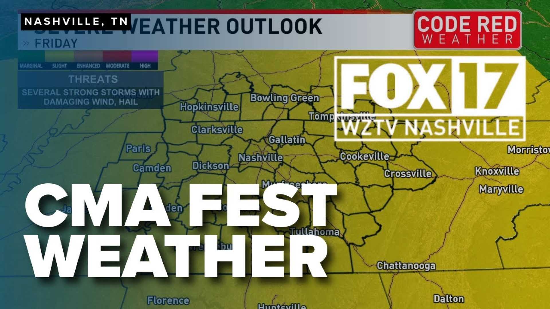 Cma Fest Nashville Storms Update
