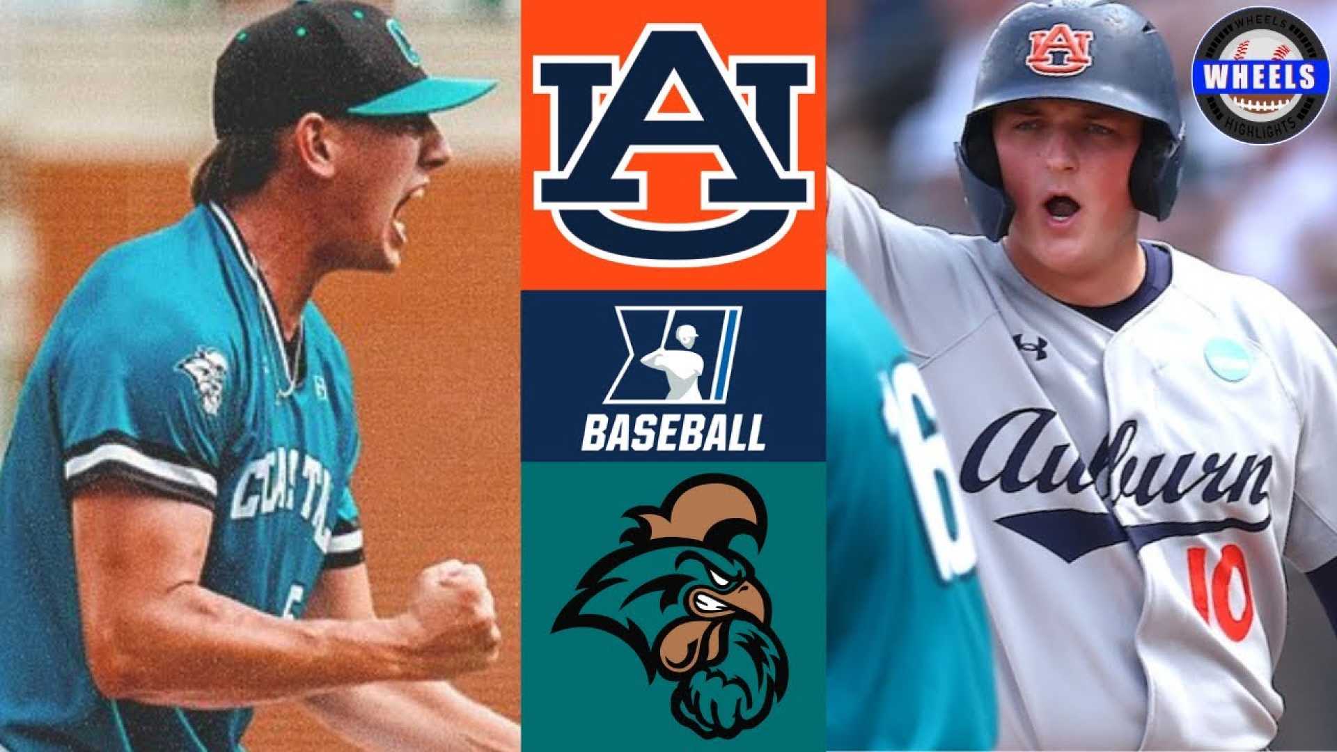 Coastal Carolina Baseball Auburn Super Regional