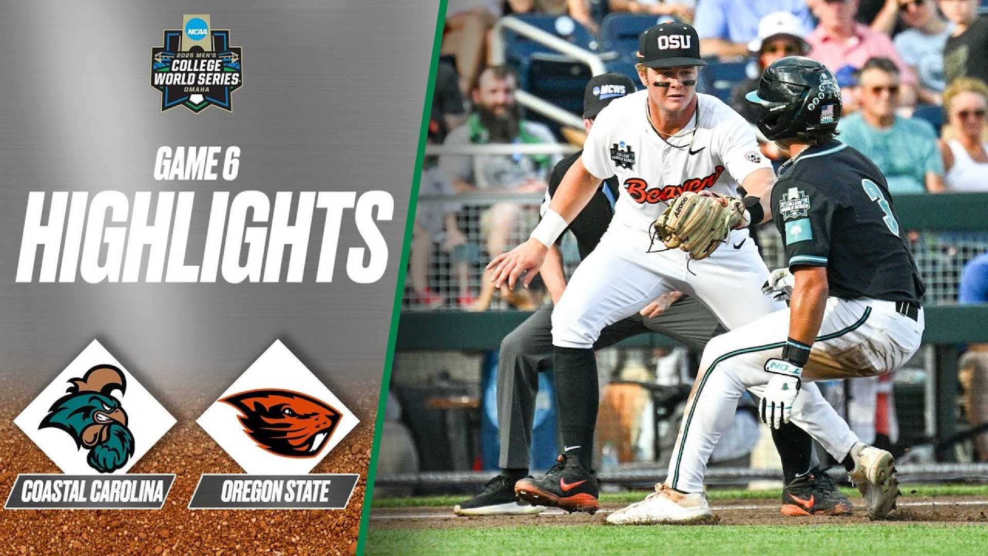 Coastal Carolina Baseball Highlights 2025
