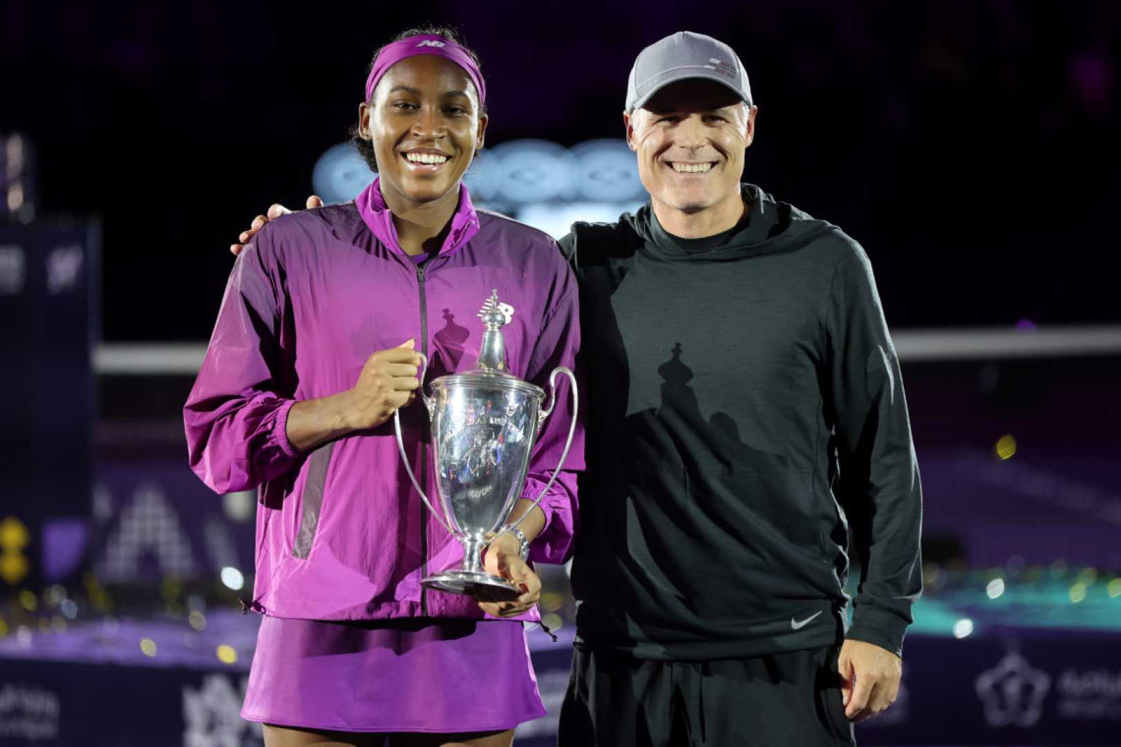 Coco Gauff Tennis Coach Matt Daly
