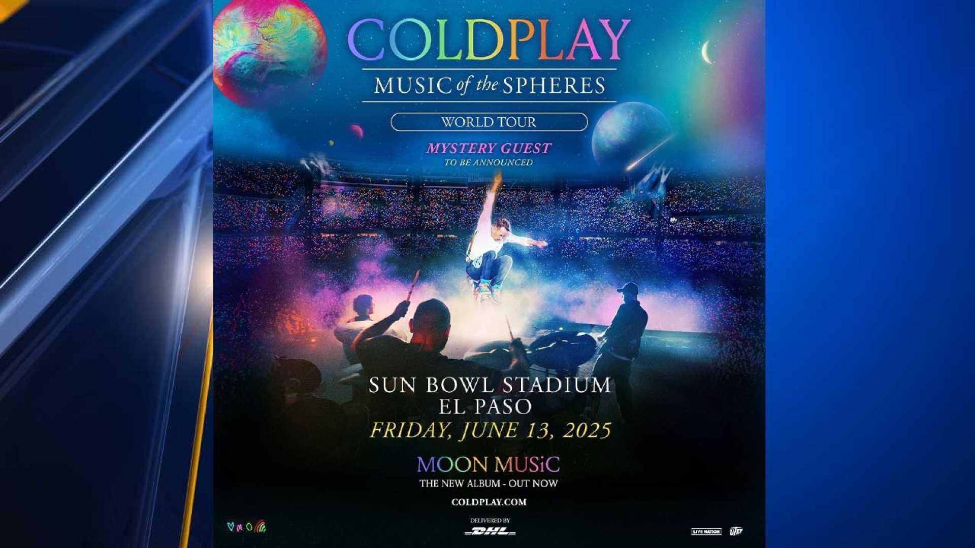 Coldplay Concert El Paso 2025