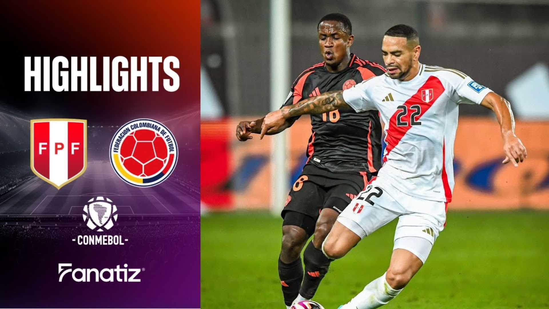 Colombia Vs Peru World Cup Qualifier