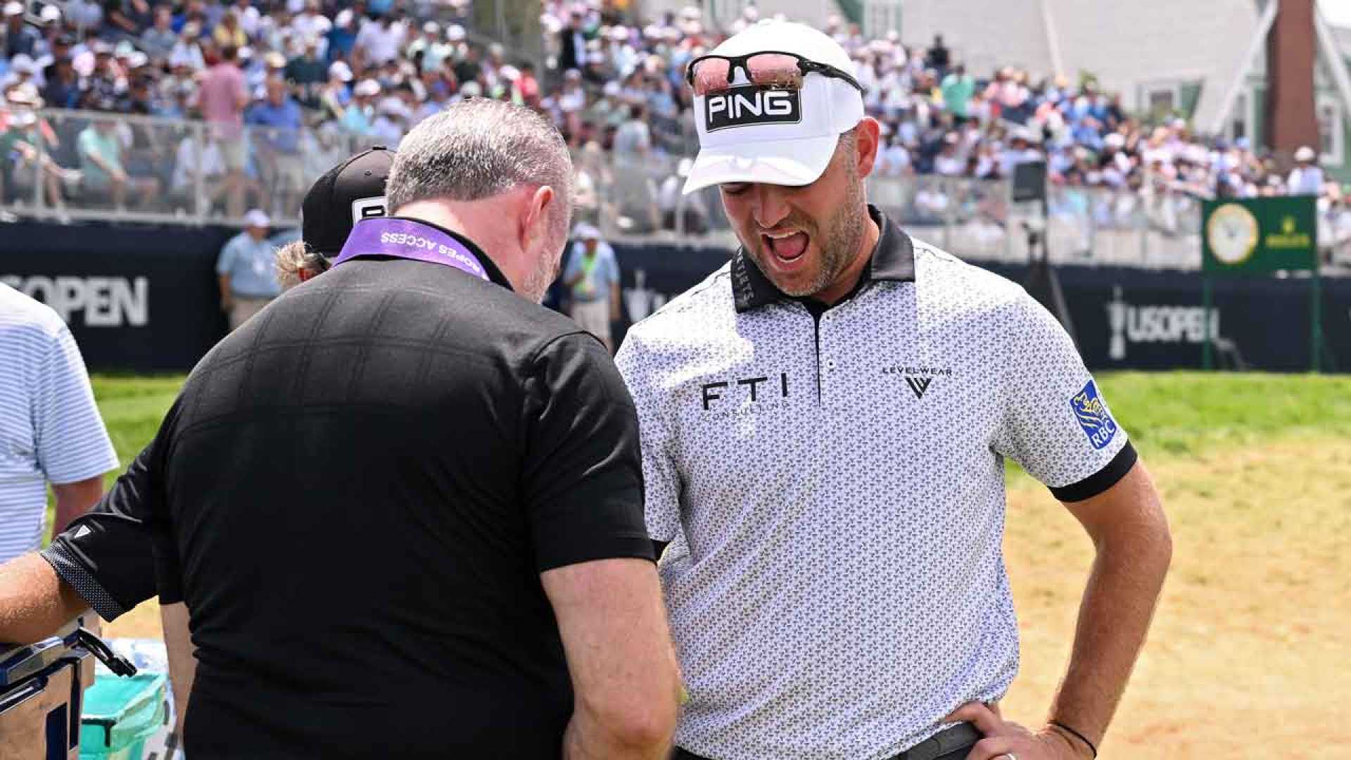 Corey Conners U.s. Open Golf Injury