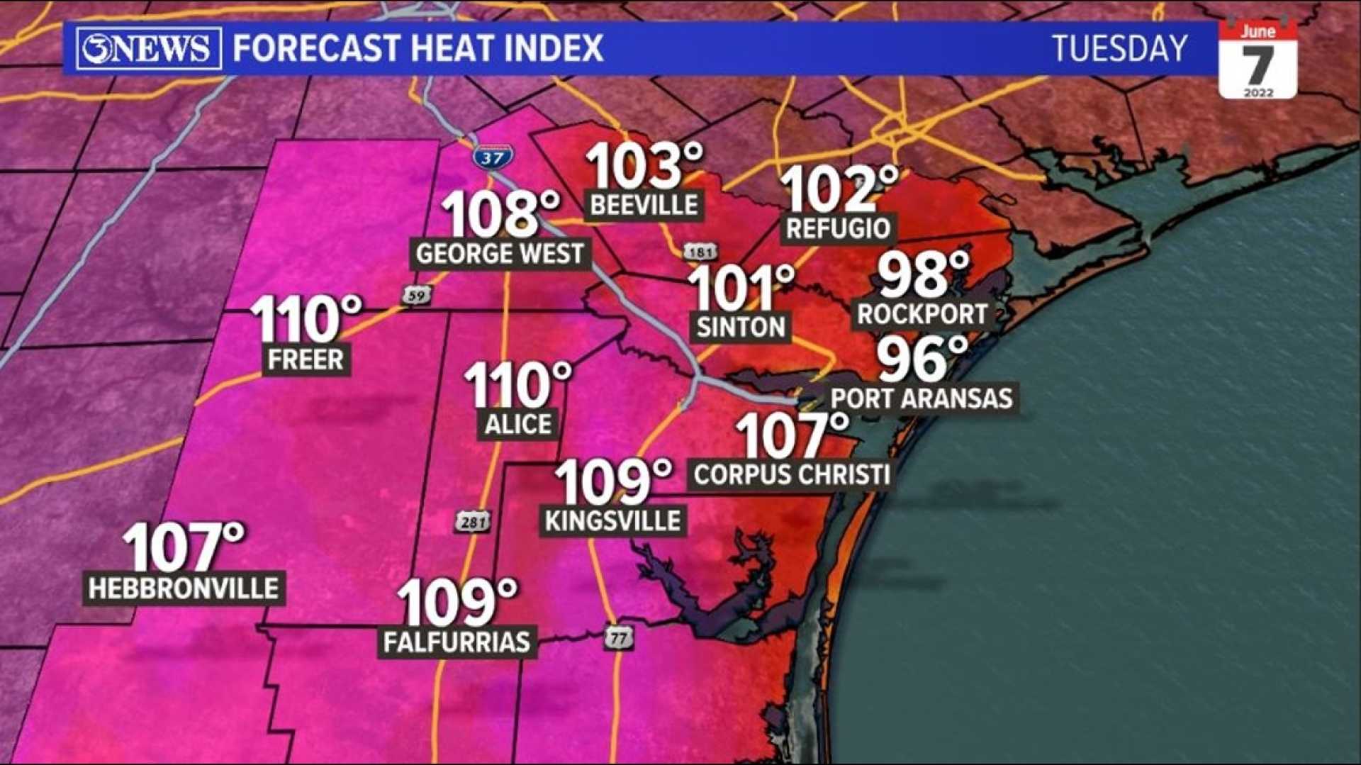 Corpus Christi Weather Rain Forecast