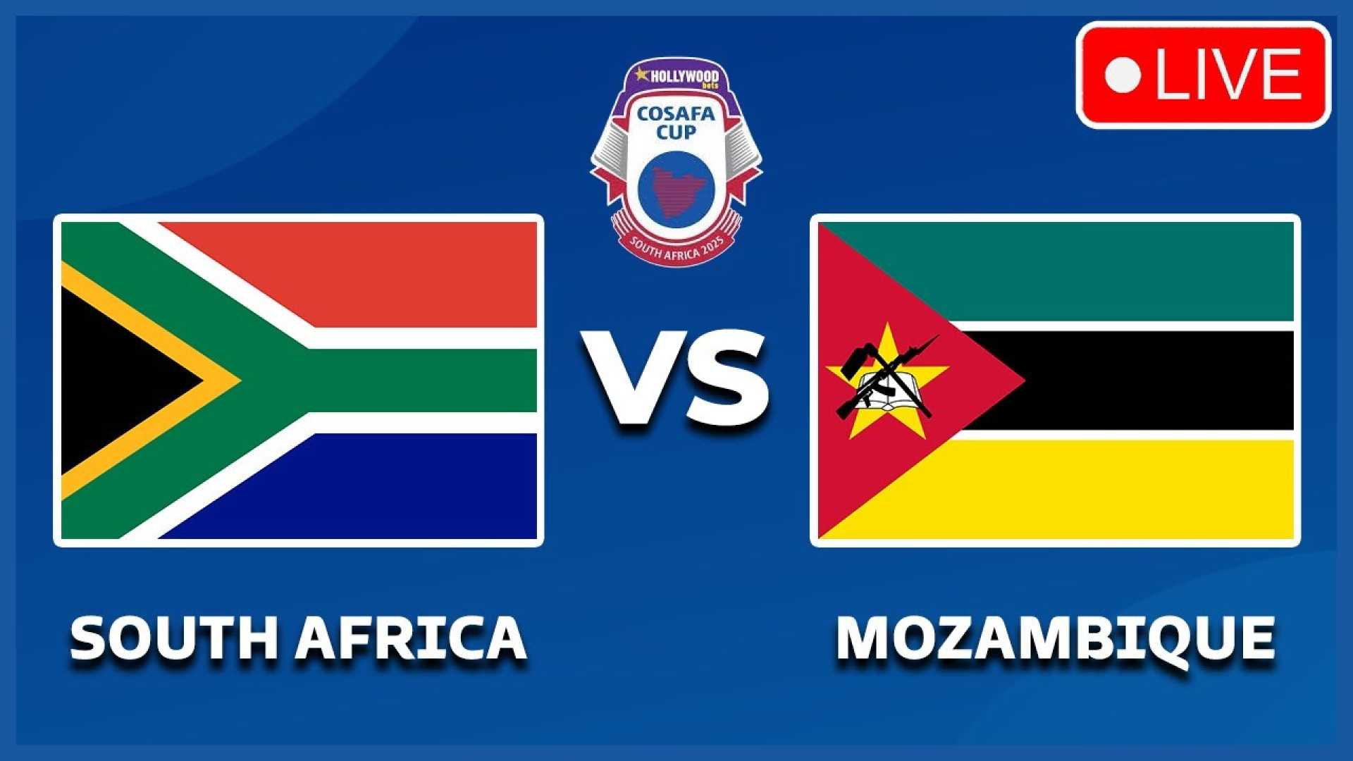 Cosafa Cup South Africa Vs Mozambique