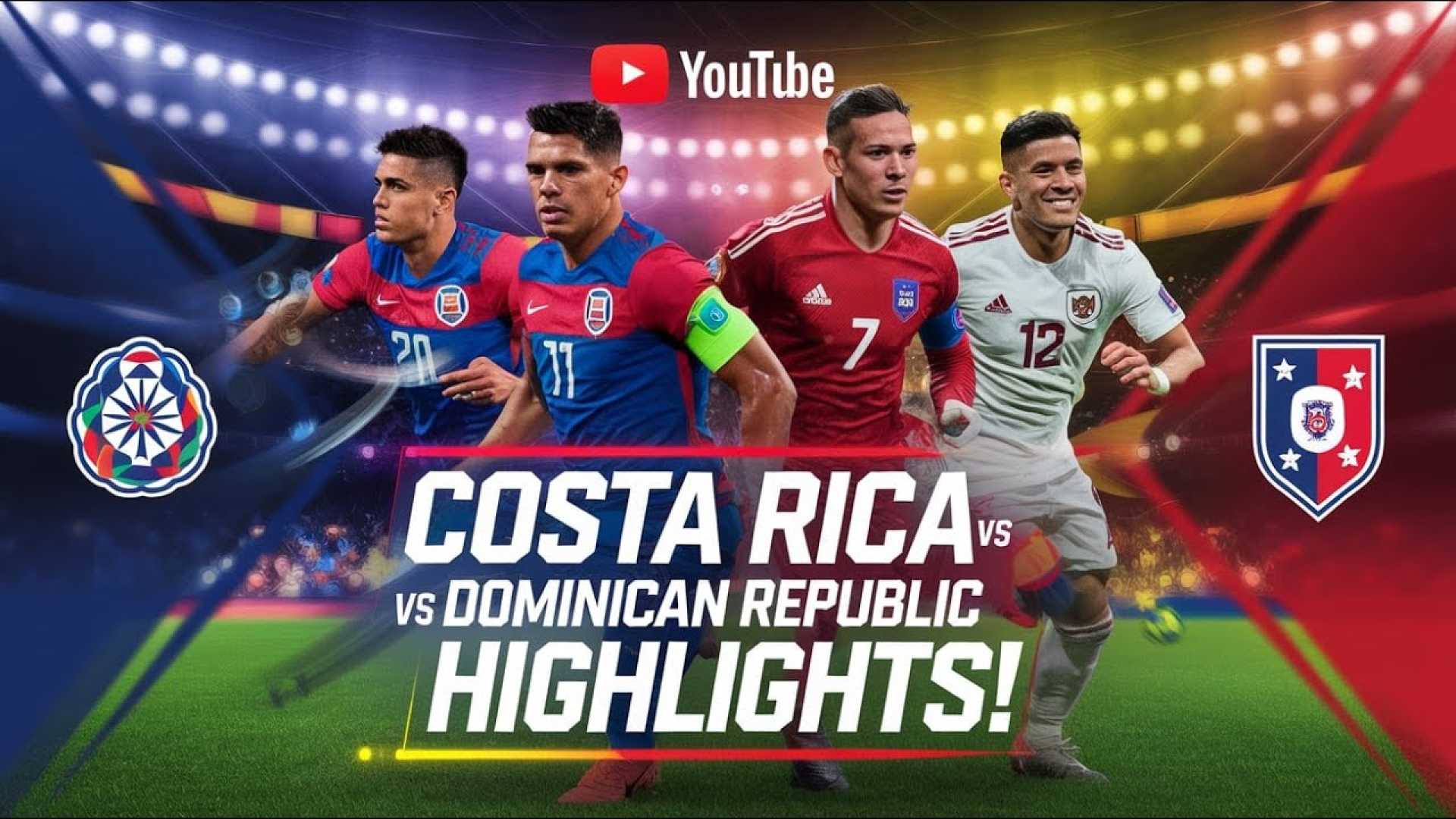 Costa Rica Dominican Republic Gold Cup 2025