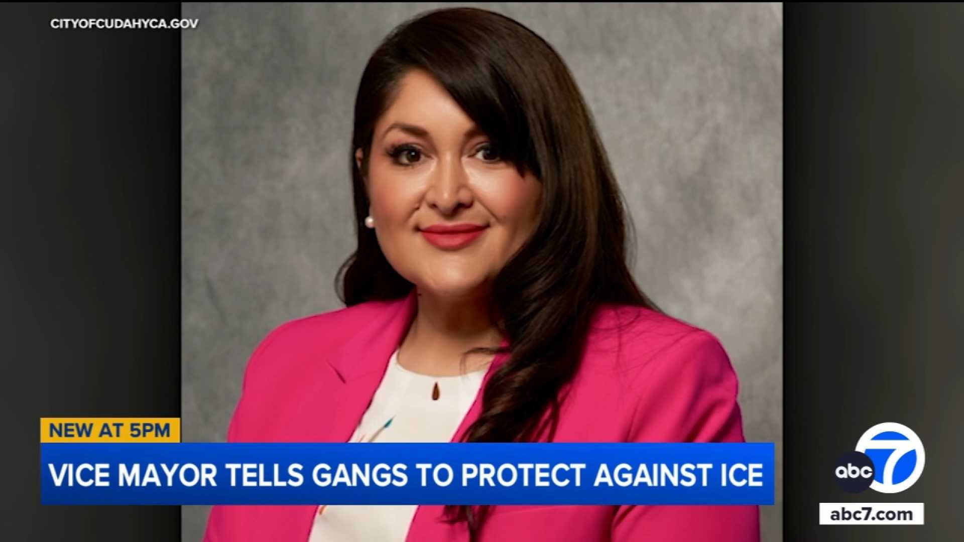Cynthia Gonzalez Cudahy Vice Mayor Ice