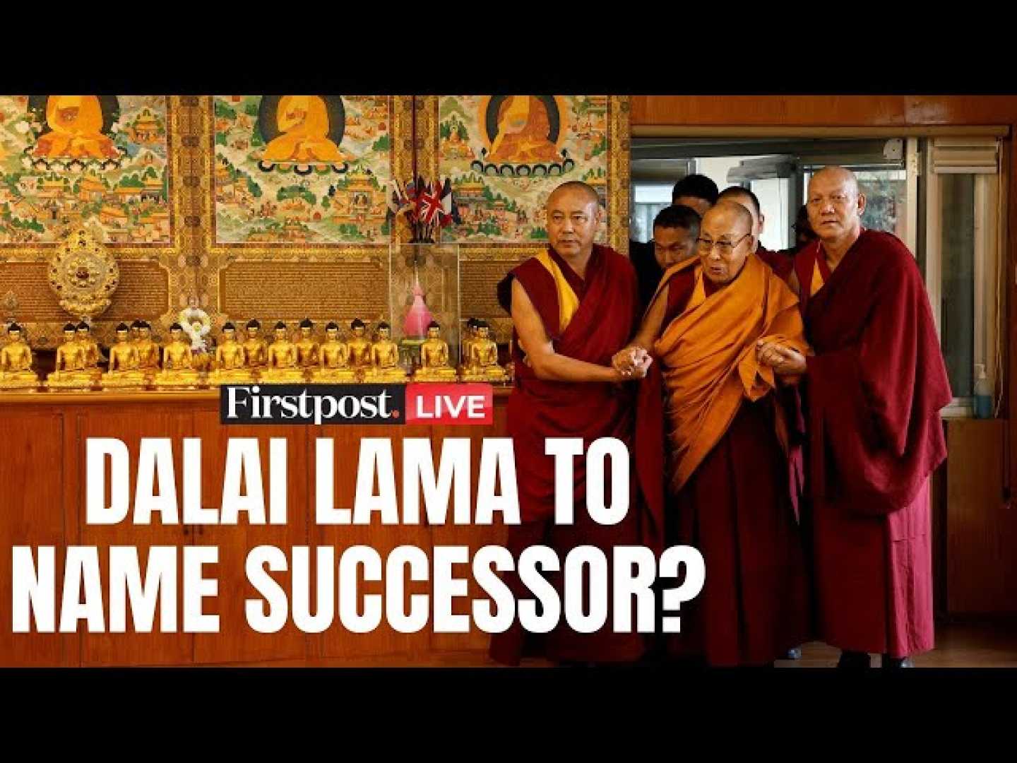 Dalai Lama Gathering Buddhist Leaders Celebration