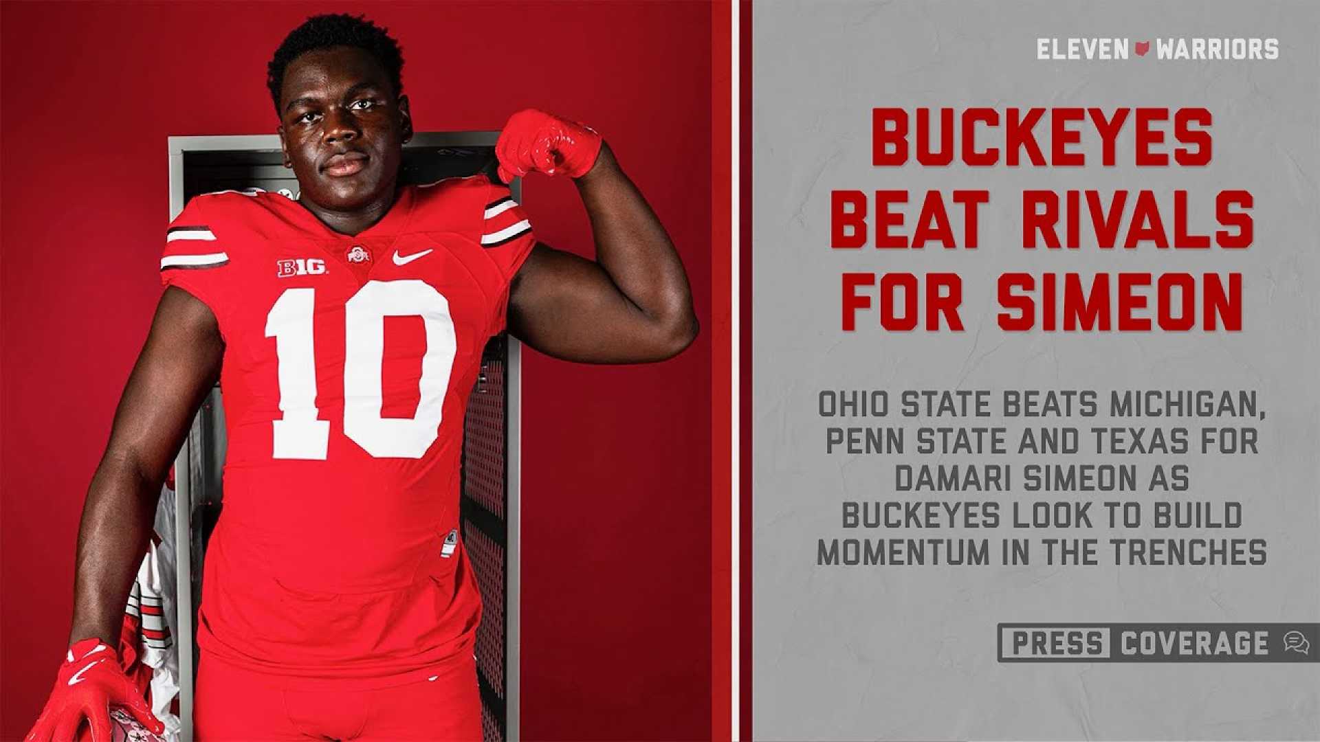 Damari Simeon Ohio State Football Commit