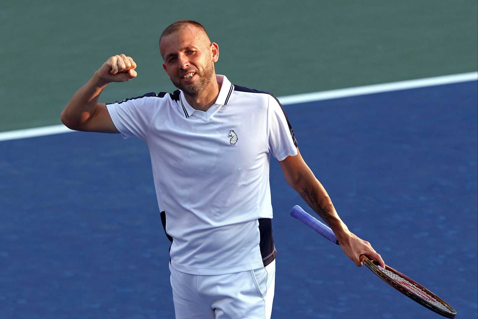 Daniel Evans Tennis Match