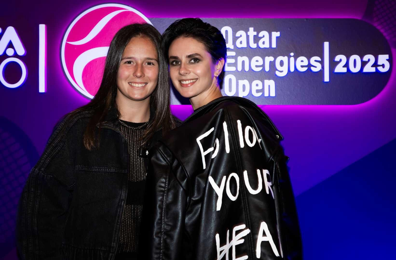 Daria Kasatkina Natalia Zabiiako Engagement