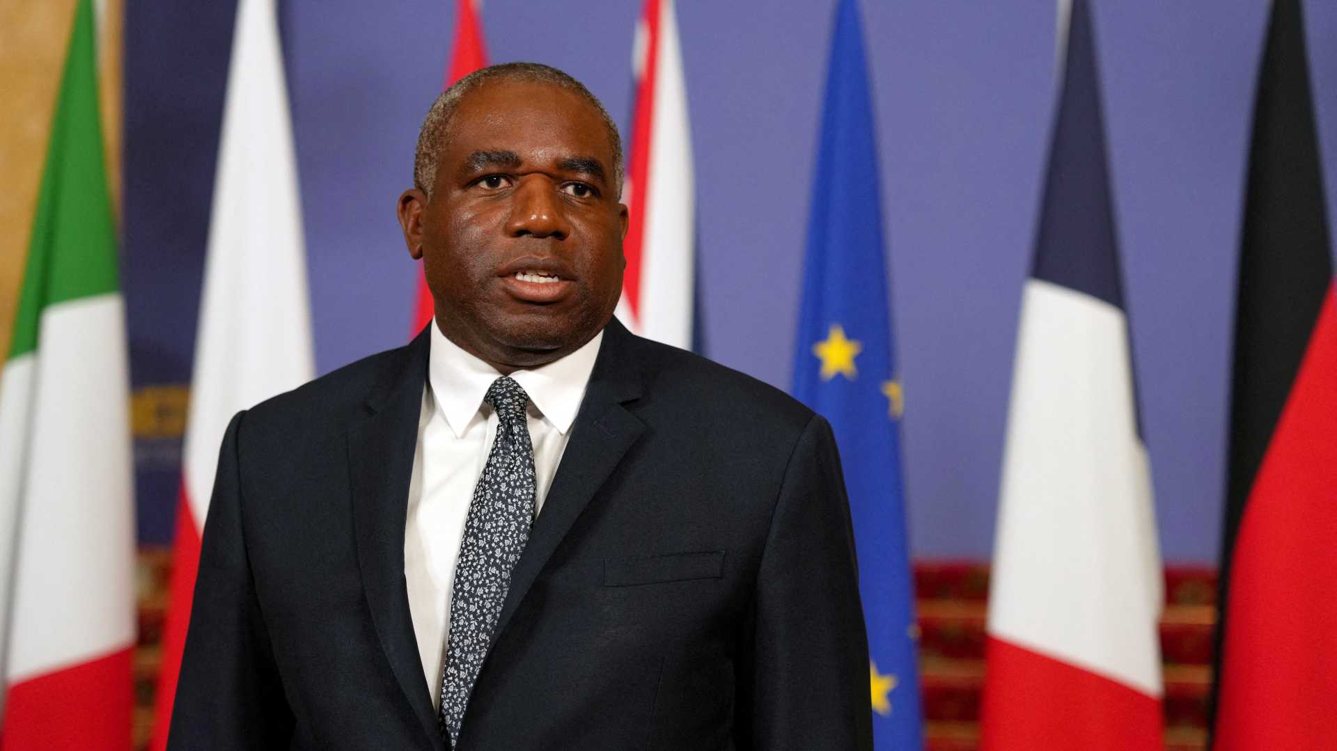 David Lammy Israel Conflict Flight Arrangements