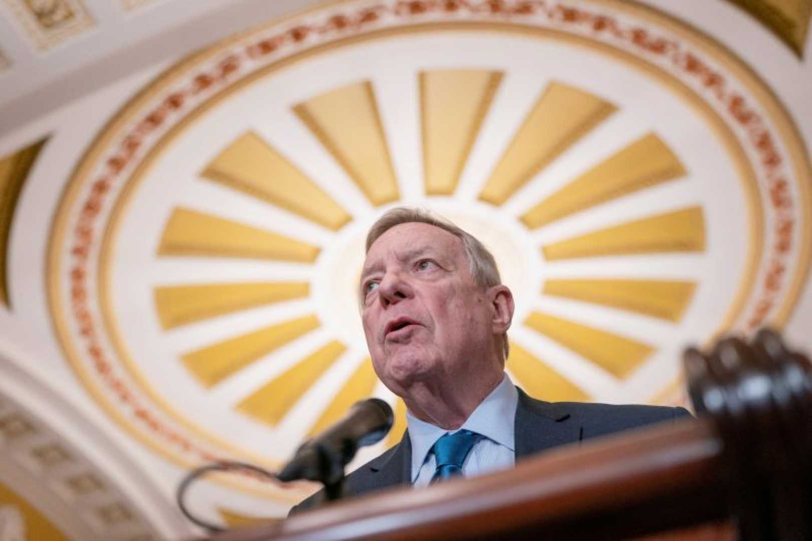Democrat Senators Speak At Capitol Hill