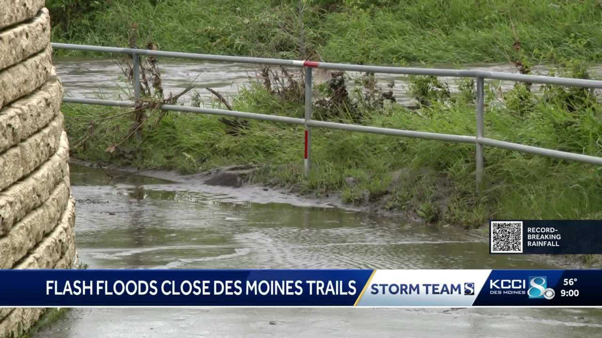 Des Moines Flooding Trails Closure