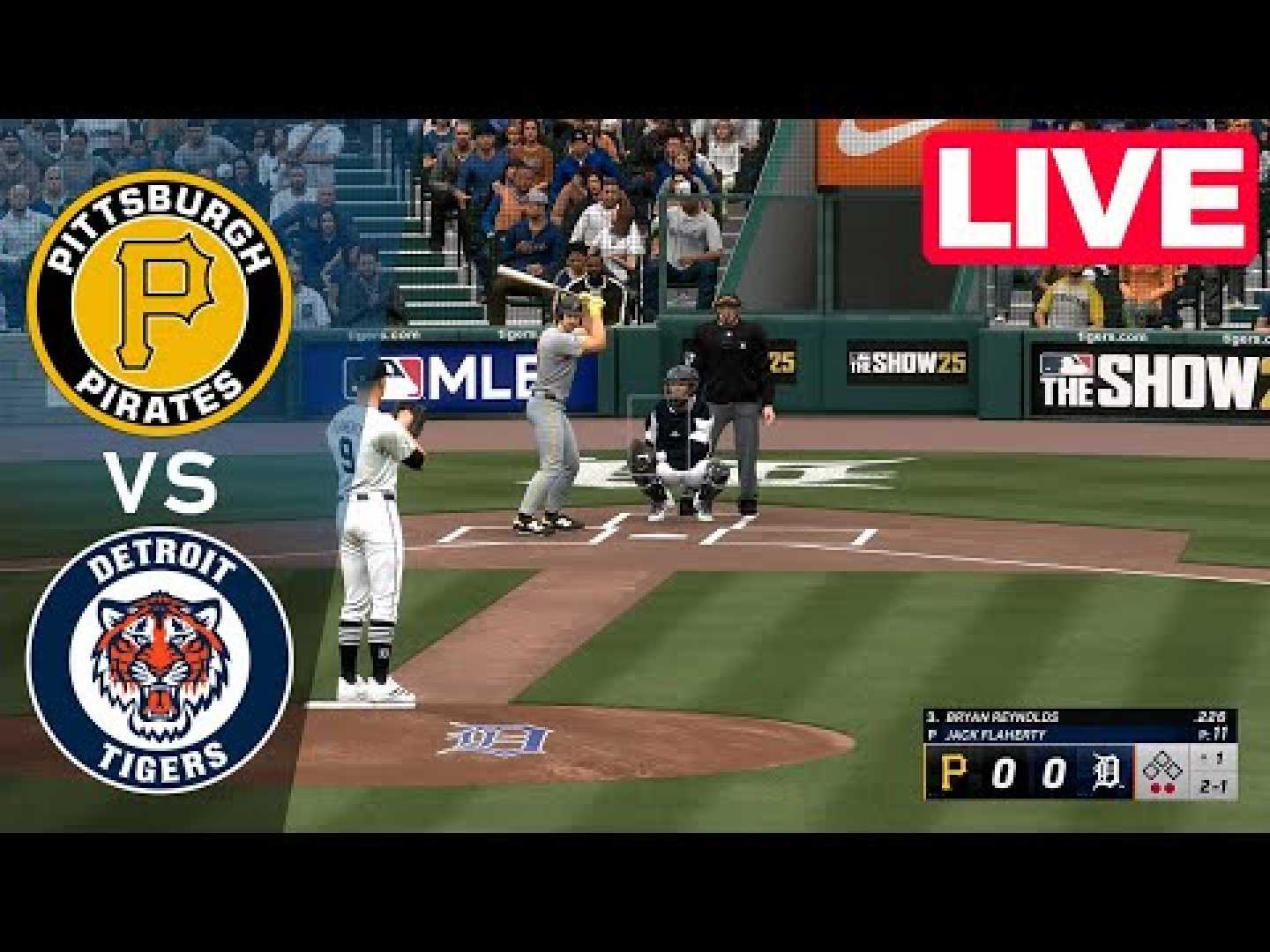Detroit Tigers Vs Pittsburgh Pirates Baseball Game