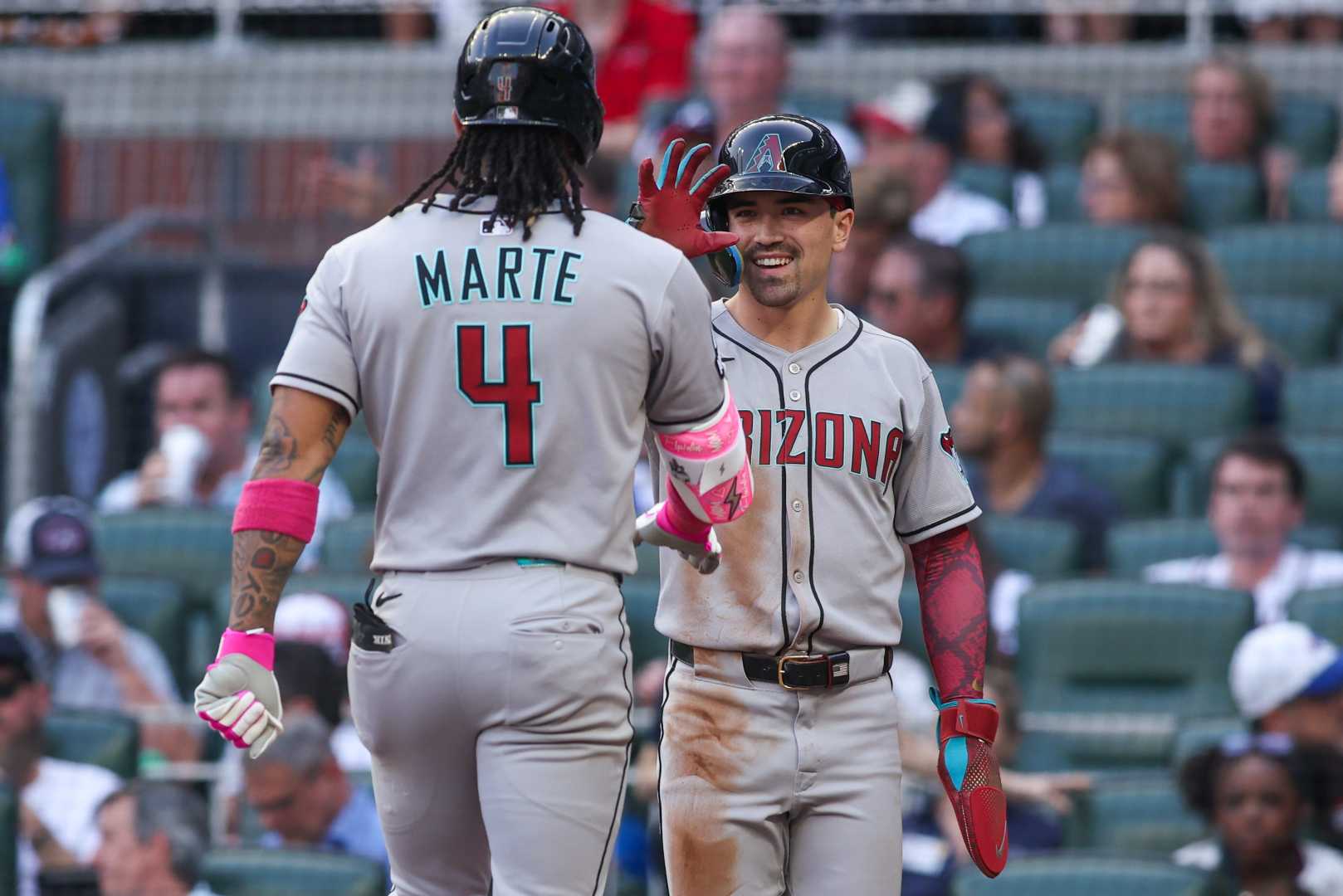 Diamondbacks Braves Rain Delay Truist Park